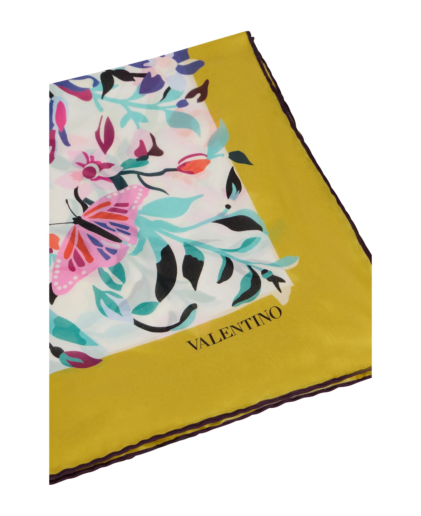 Valentino Garavani Printed Silk Scarf - Multicolor