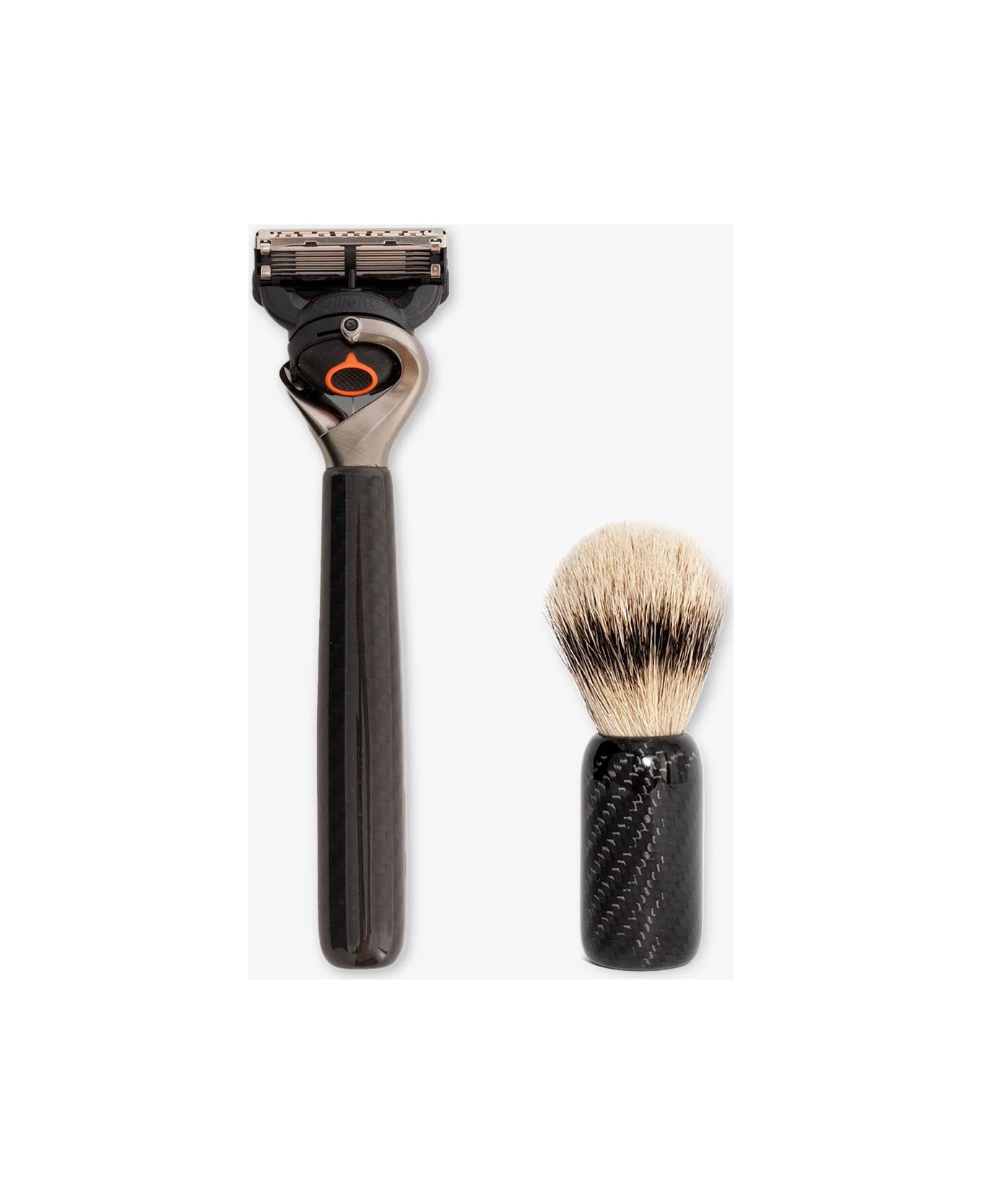 Larusmiani Carbon Fiber Shaving Brush Beauty - Black