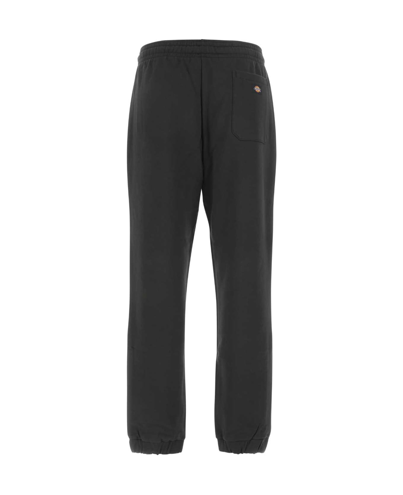 Dickies Black Cotton Blend Bienville Joggers - BLK1 ボトムス