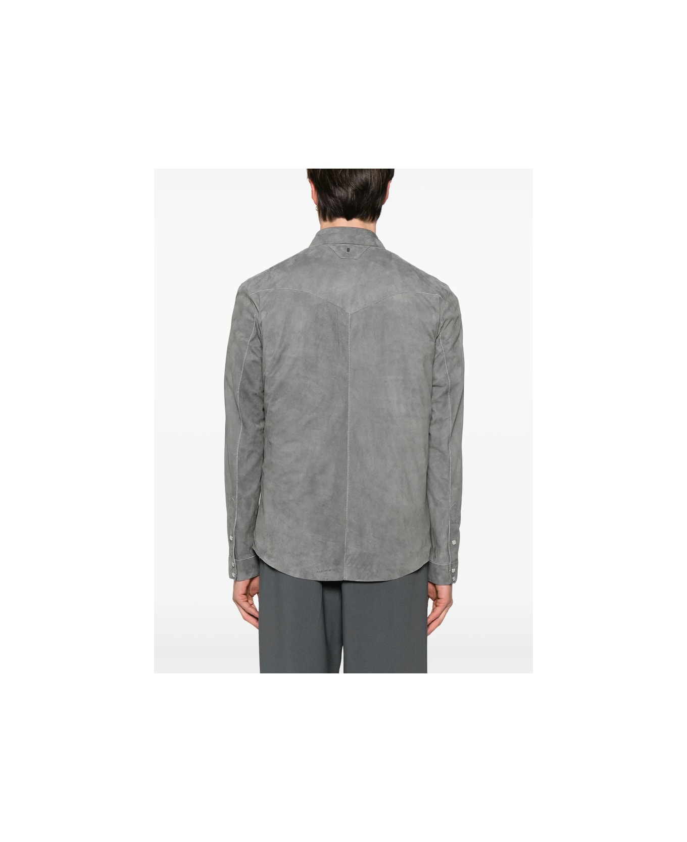 Salvatore Santoro Leather Outerwear - GREY