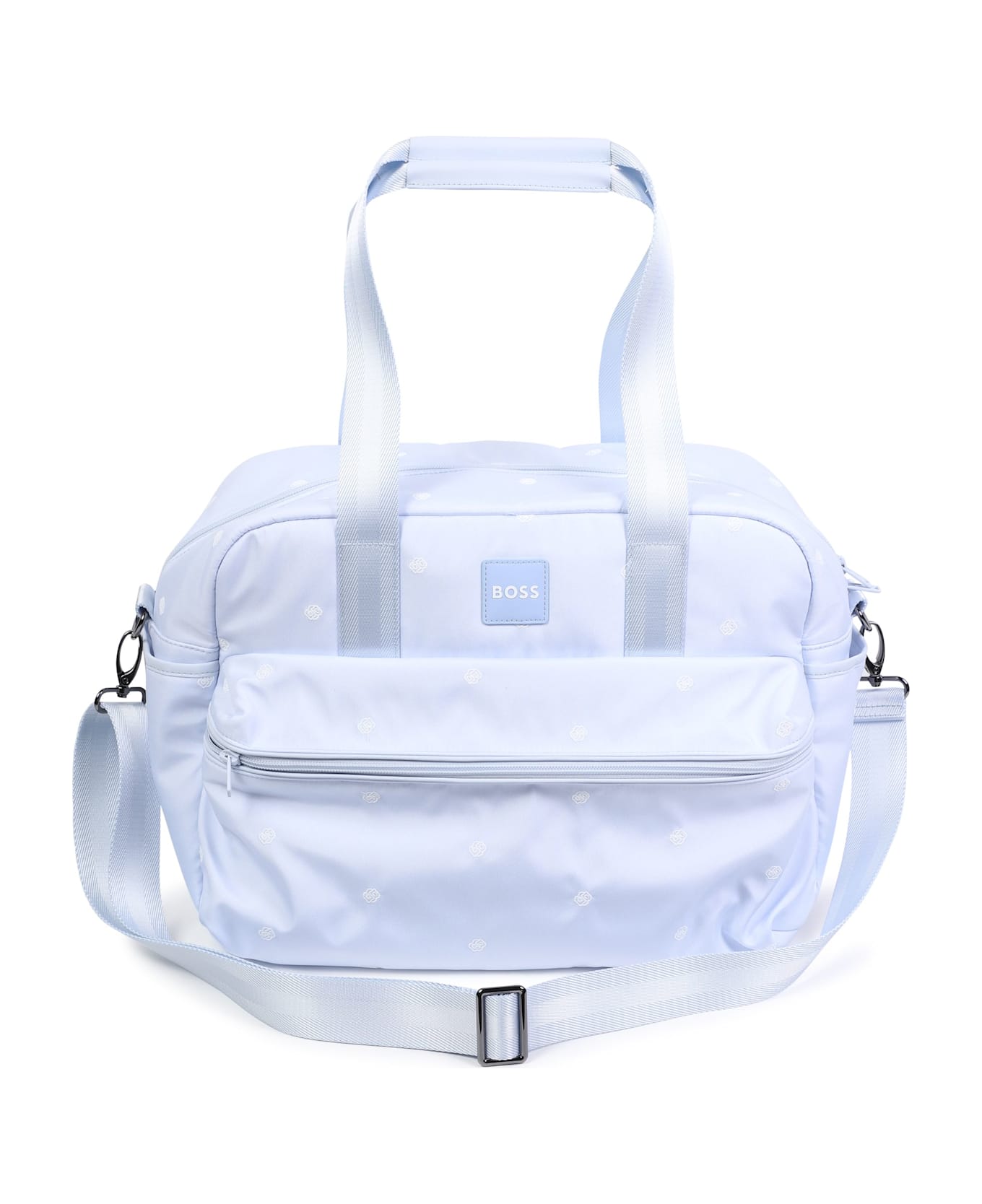 Hugo Boss Borsa Fasciatoio Con Logo - Light blue