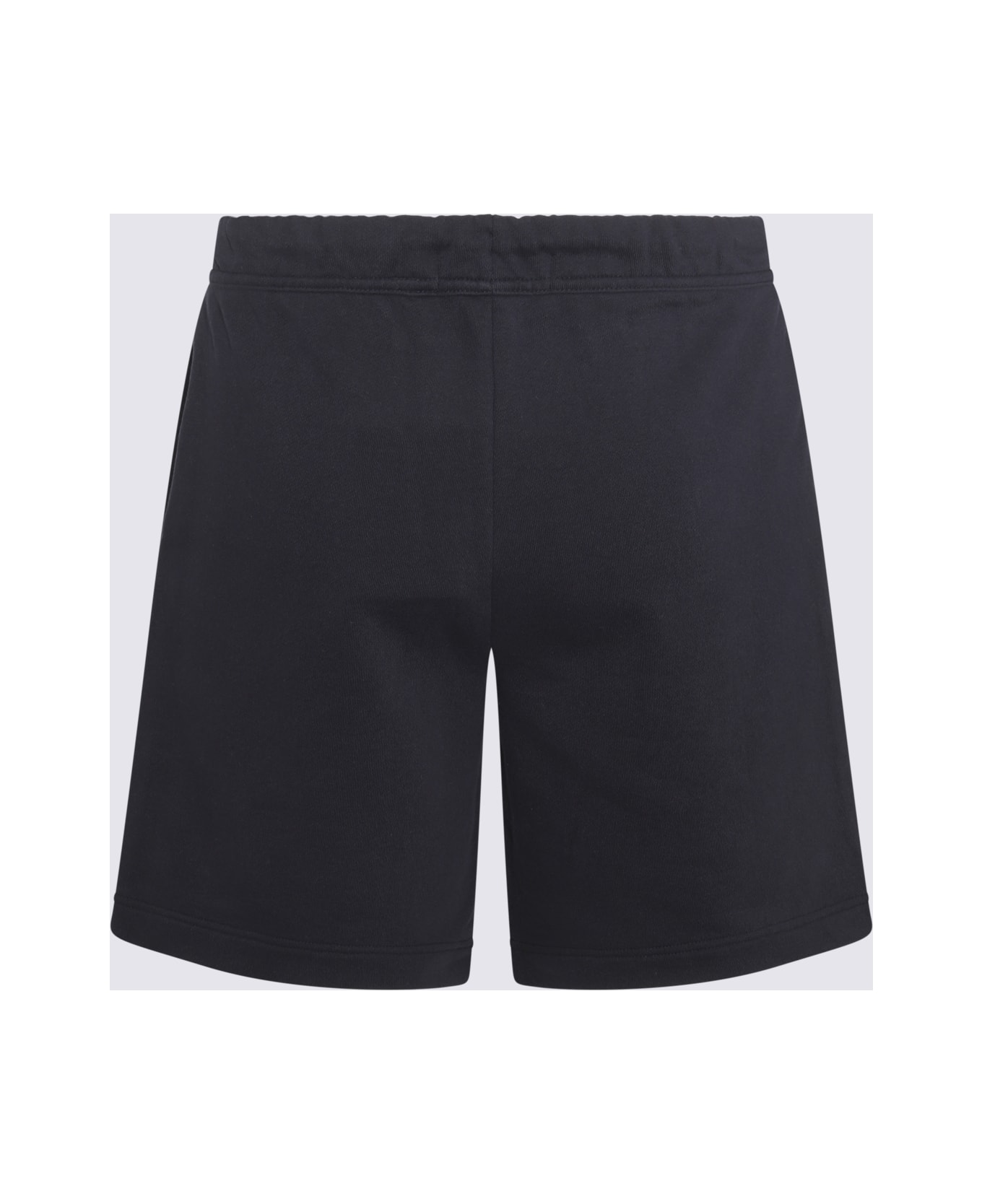 Fred Perry Navy Cotton Shorts - Blue