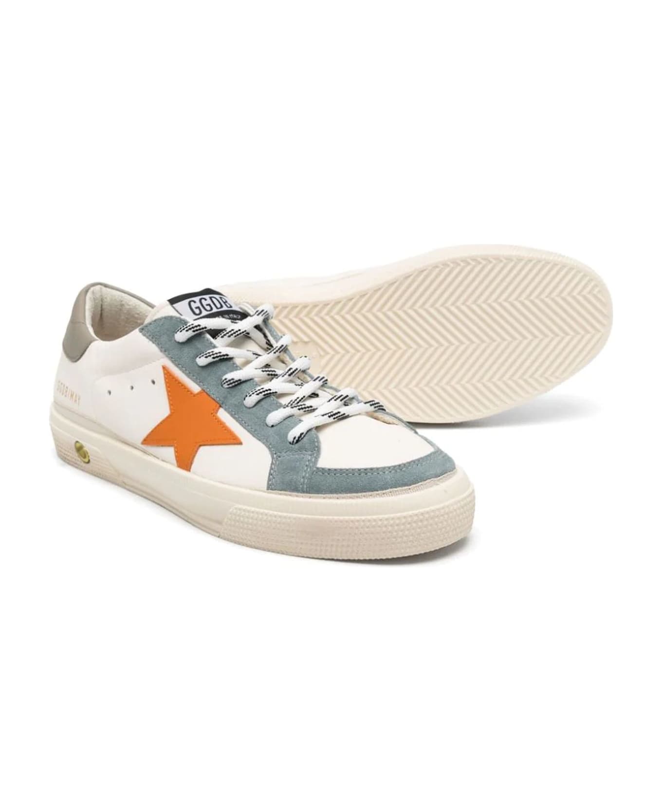 Golden Goose Kids Sneakers White - White