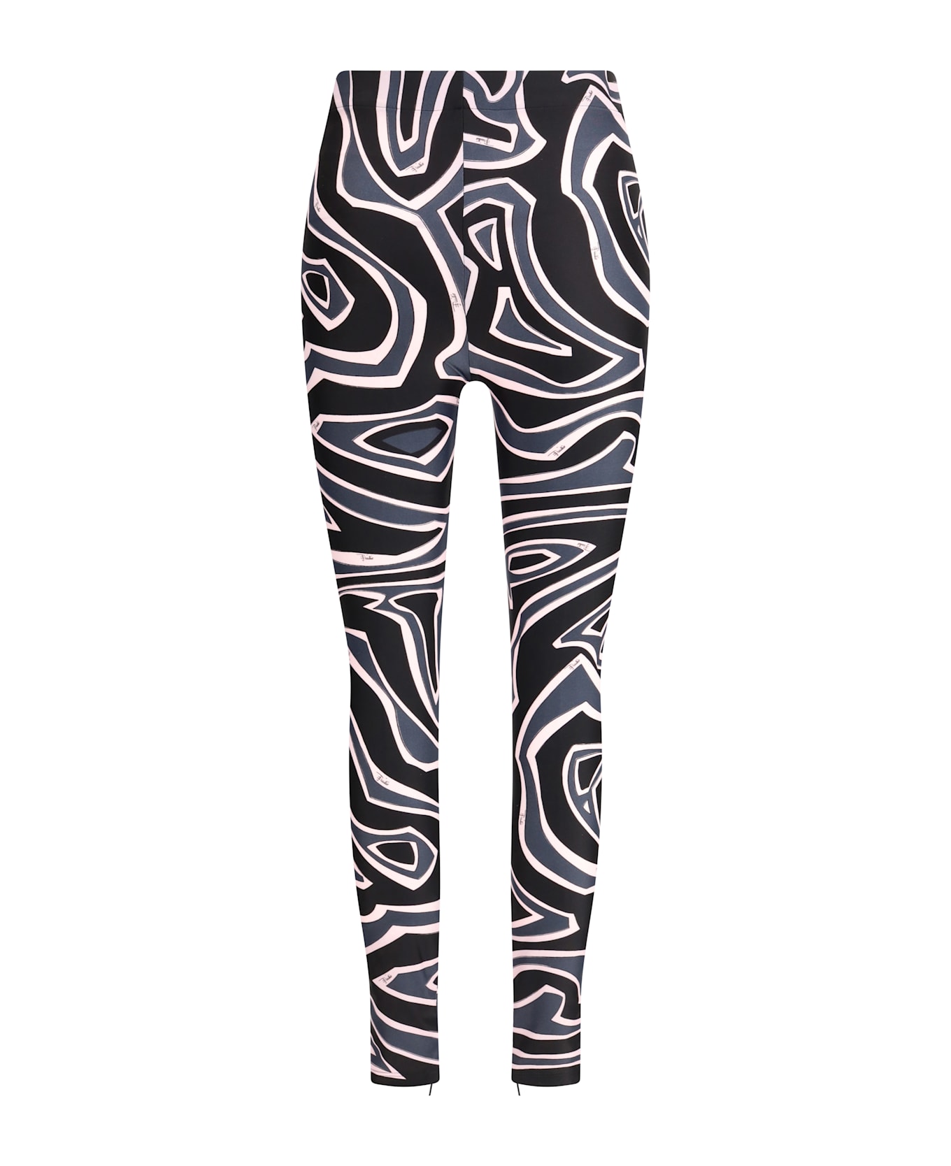 Pucci Leggings With Marmo Print - BLACK PINK