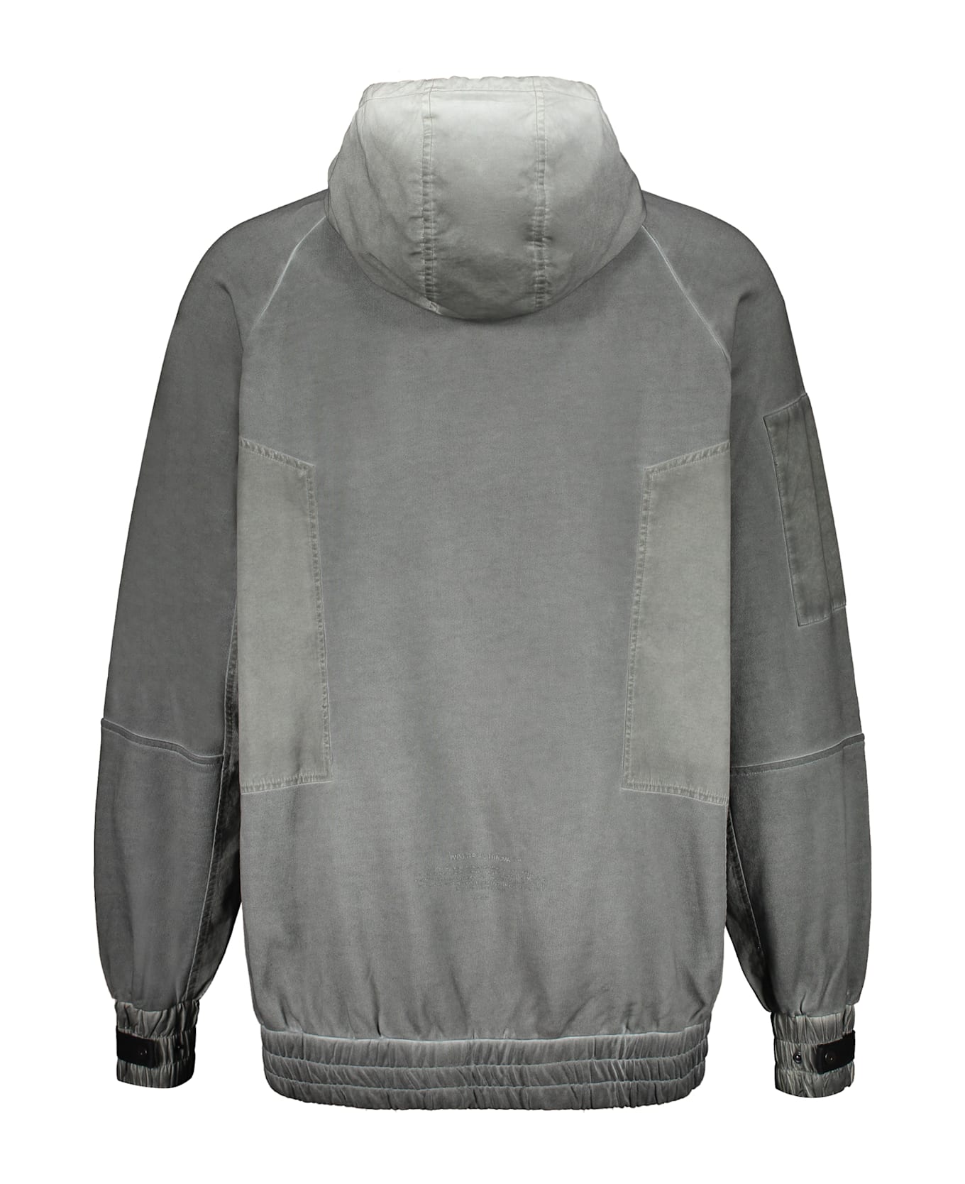 Iso.Poetism Cotton Hoodie - grey