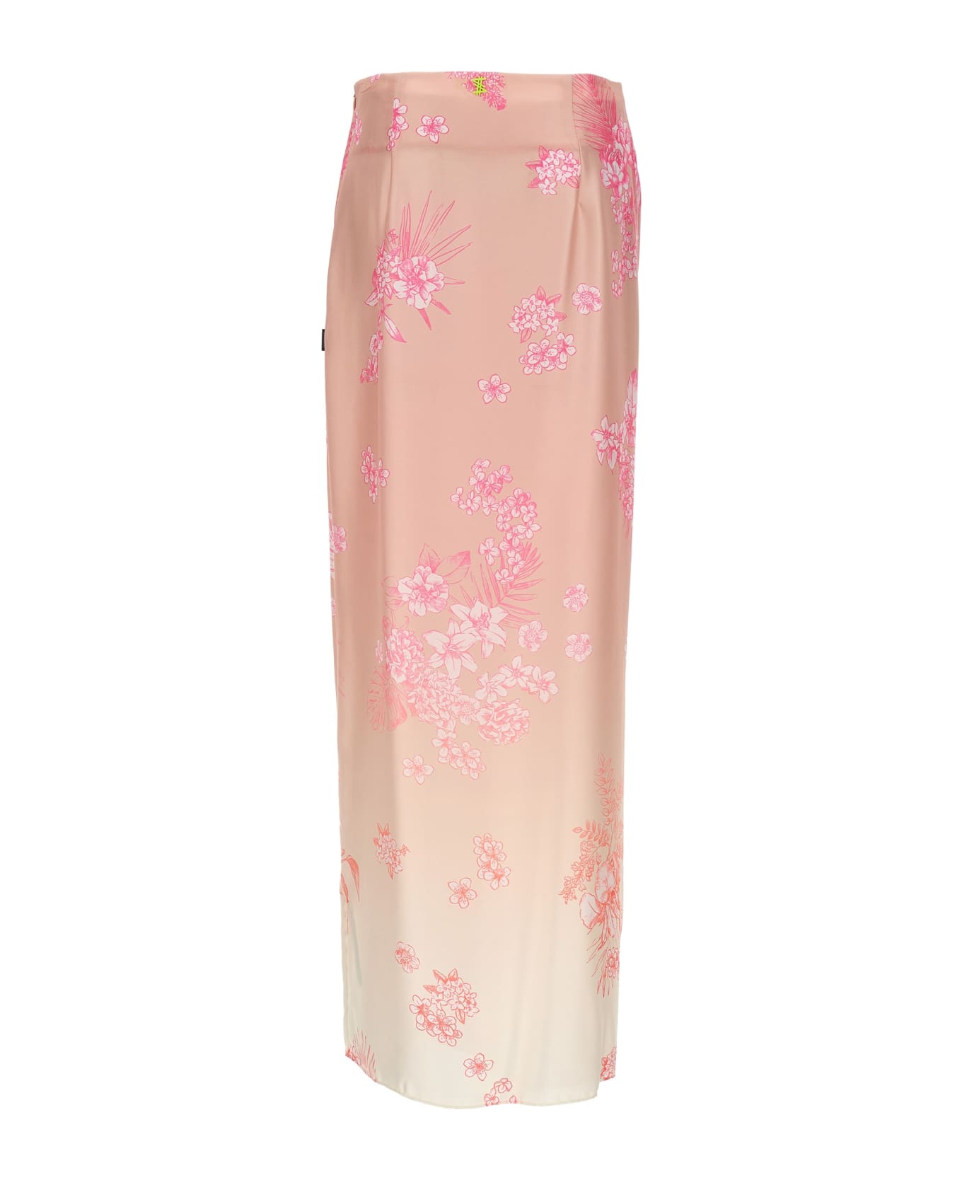 TwinSet Floral Print Skirt - Pink スカート