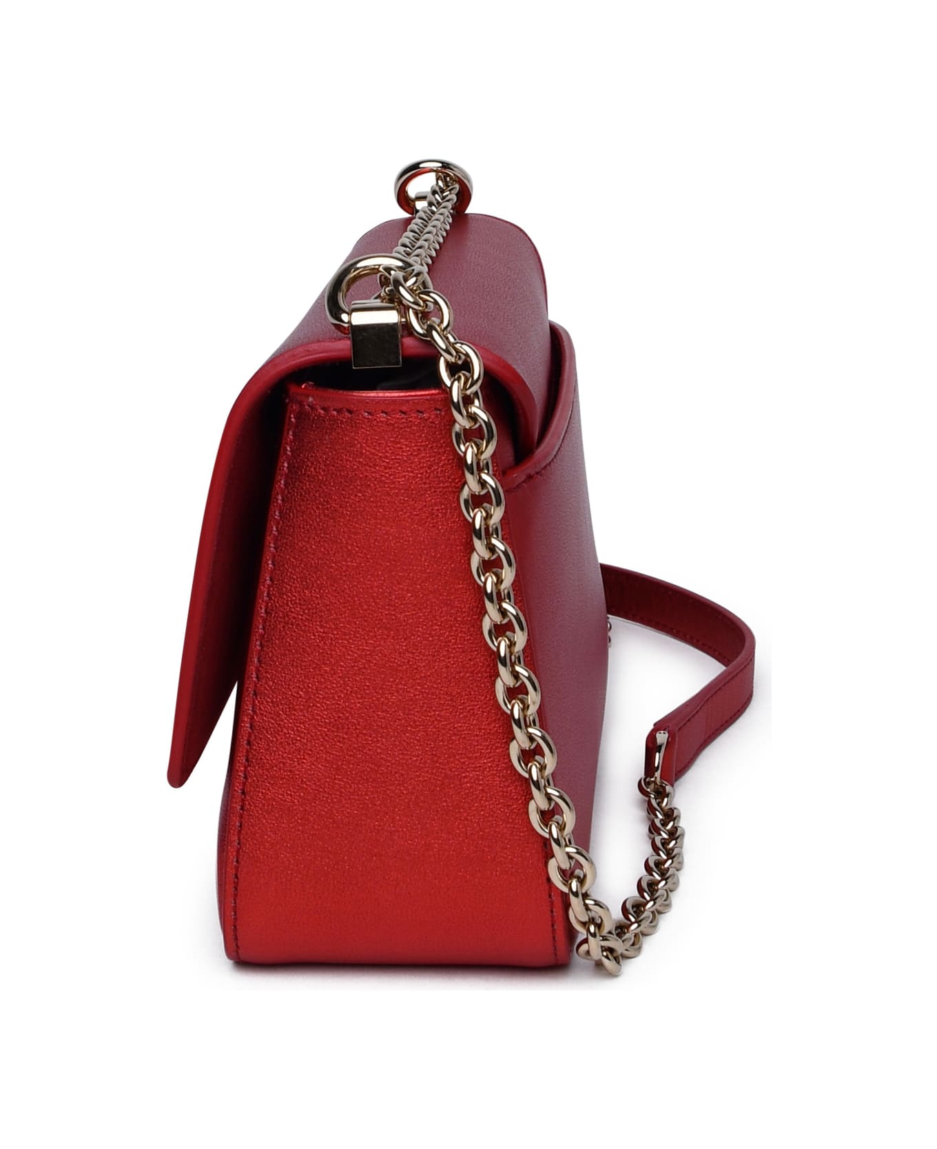 Furla Red Leather Bag - Red ショルダーバッグ