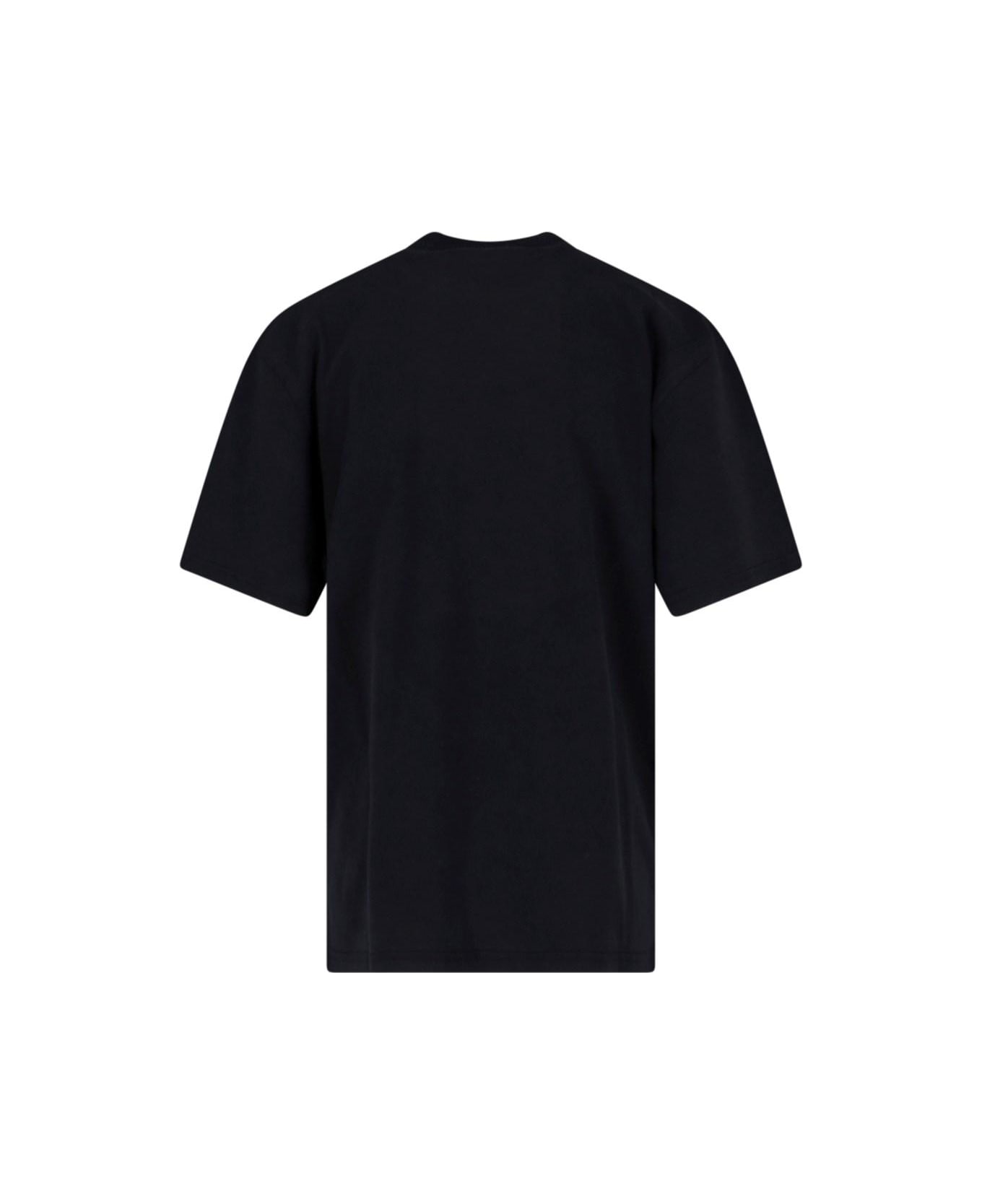 Martine Rose Logo T-shirt - BLACK シャツ