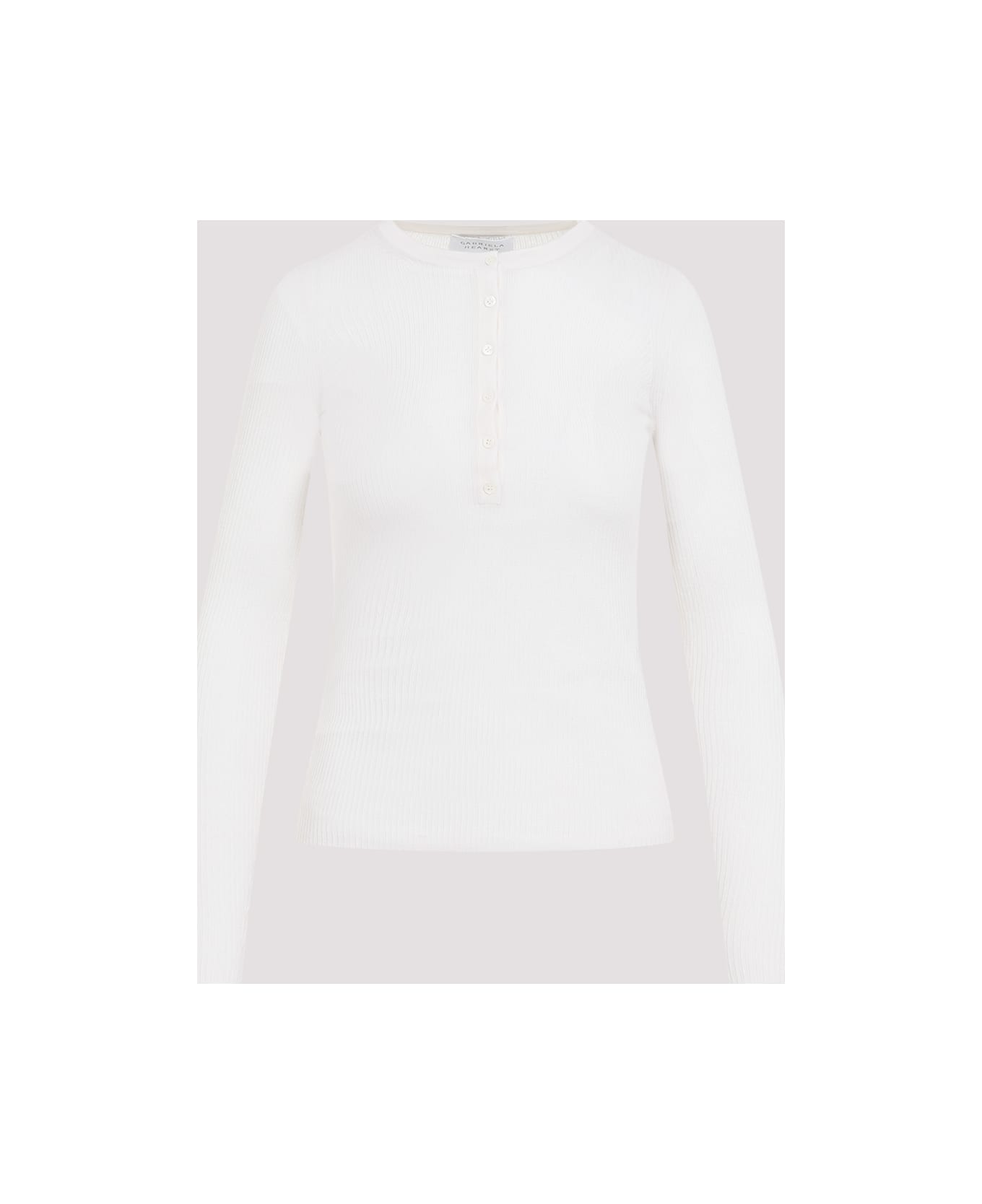 Gabriela Hearst Julian Henley T-shirt - Ivr Ivory