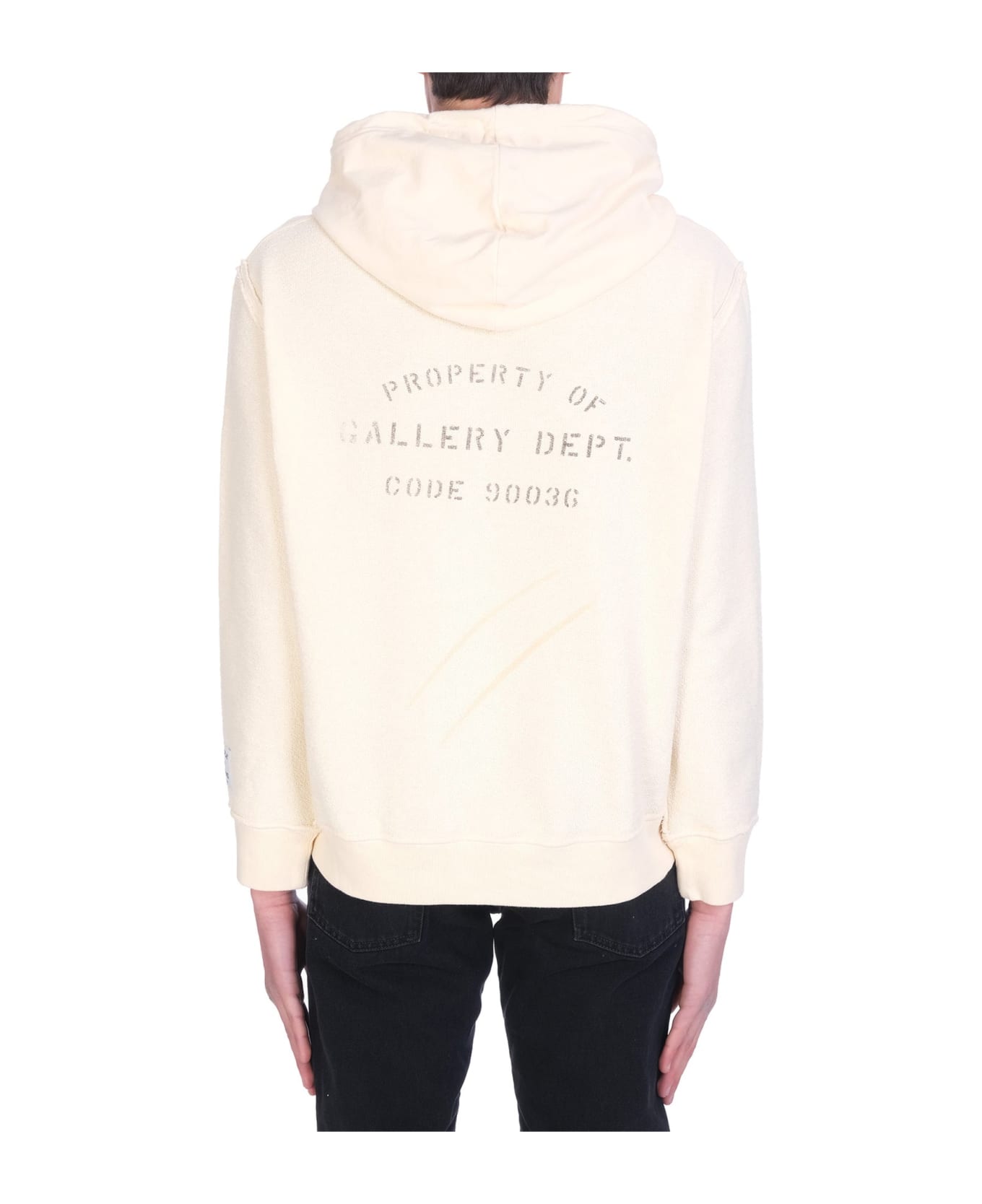 Lanvin Gallery Dept Hooded Sweatshirt - Beige フリース