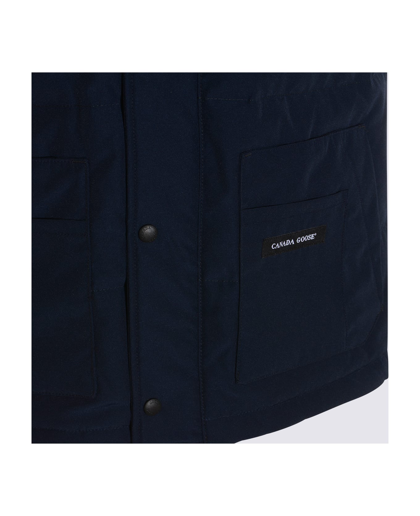 Canada Goose Blue Freestyle Crew Vest Down Jacket - ATLANTIC NAVY