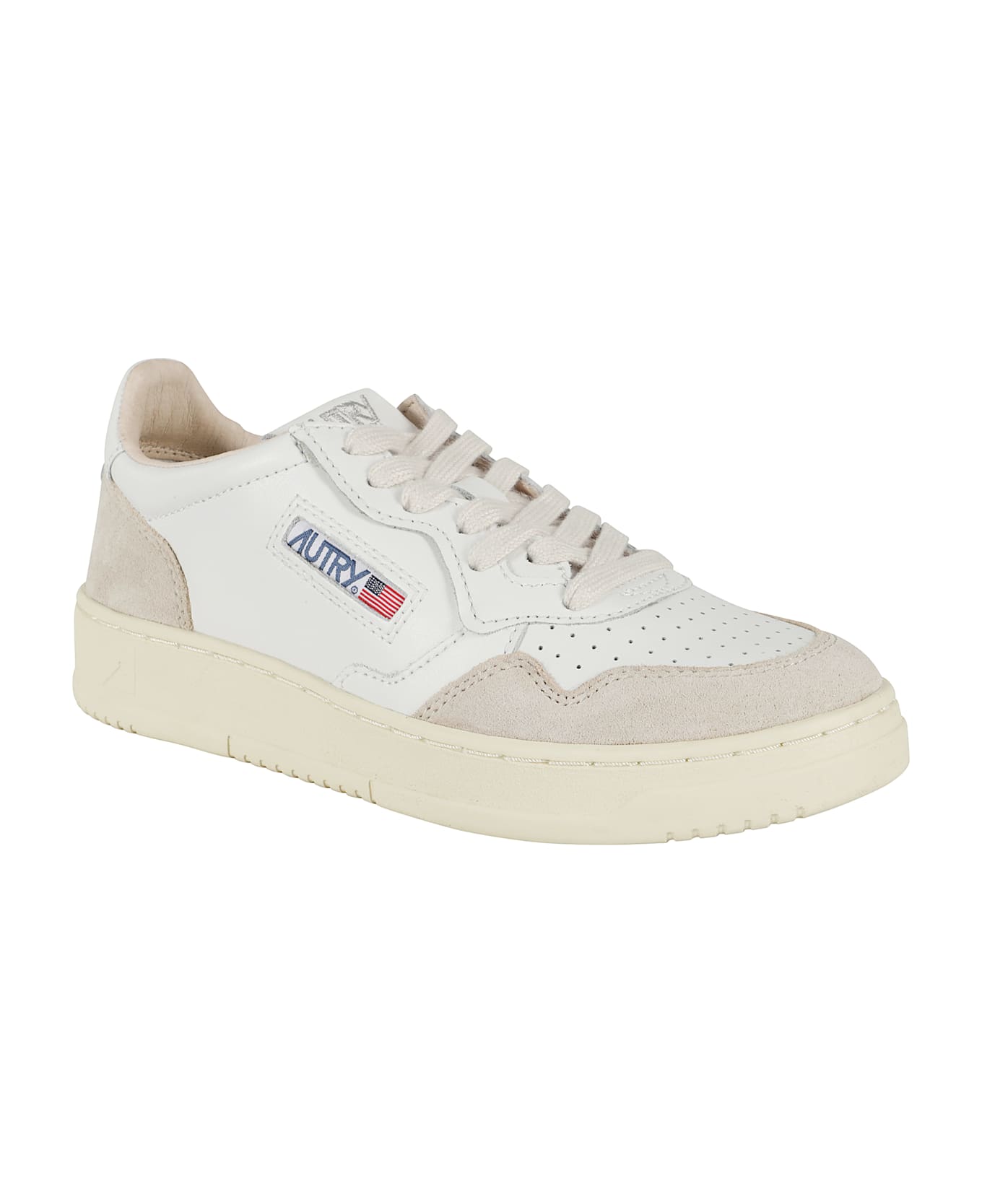 Autry Medalist Low - Suede White