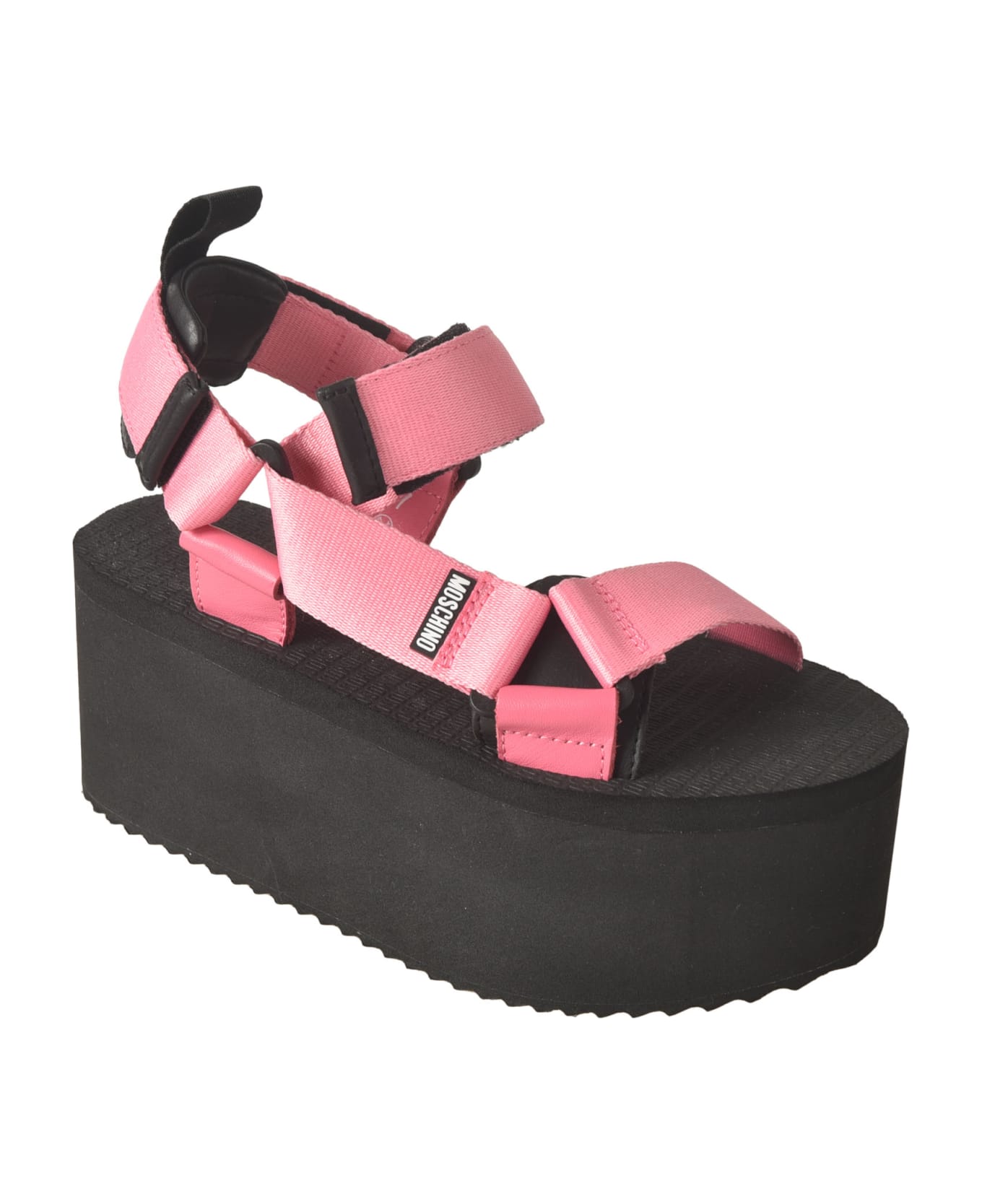 Moschino Strappy Wedge Sandals - Fantasia