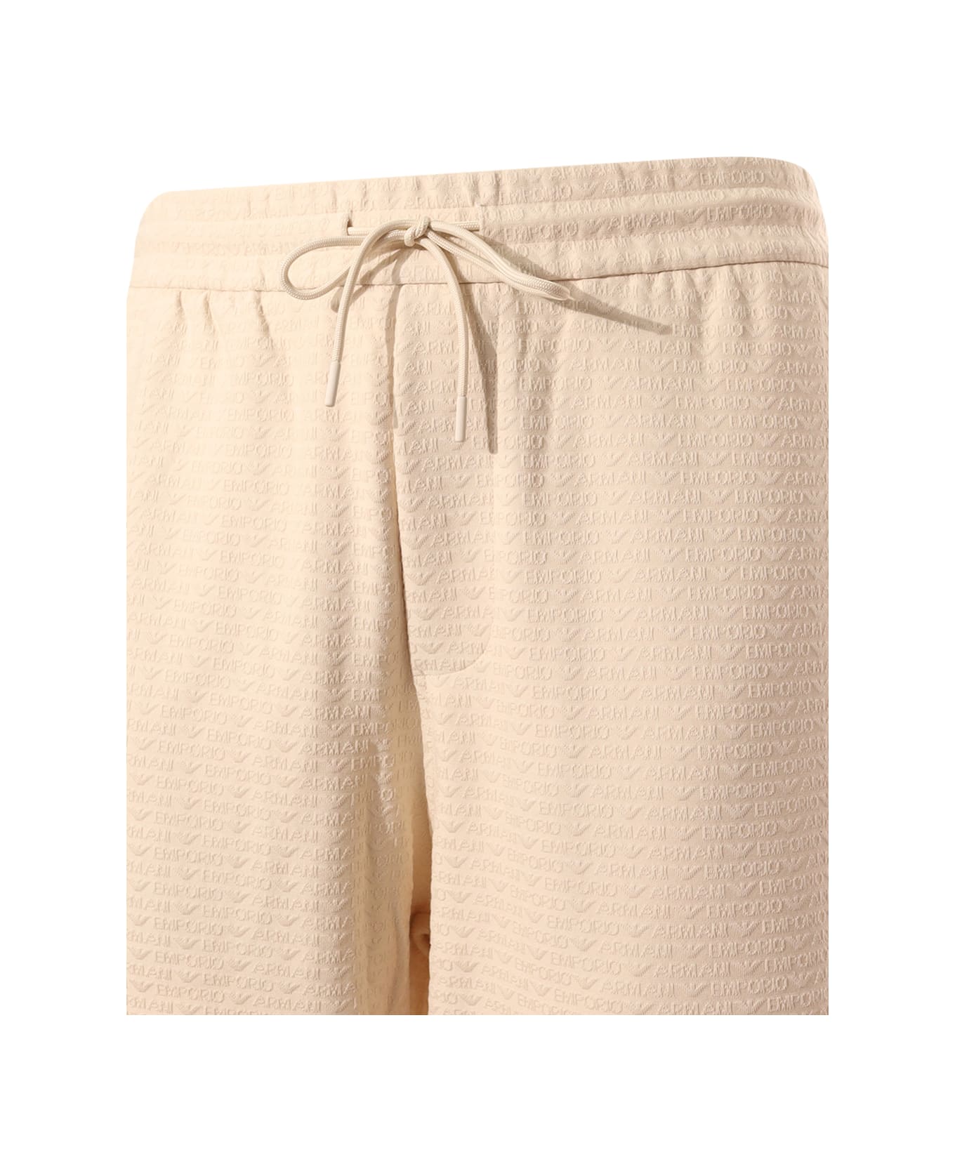 Emporio Armani Joggers - Ecru