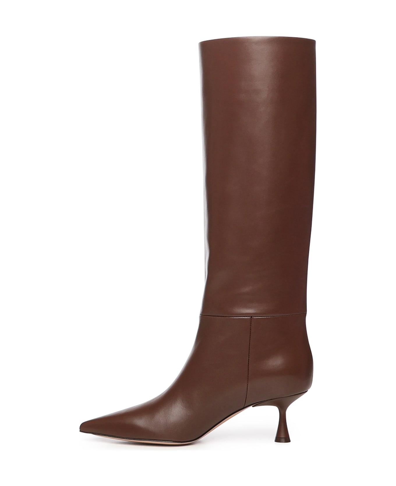 Gianvito Rossi Joyce Leather Boots - Brown