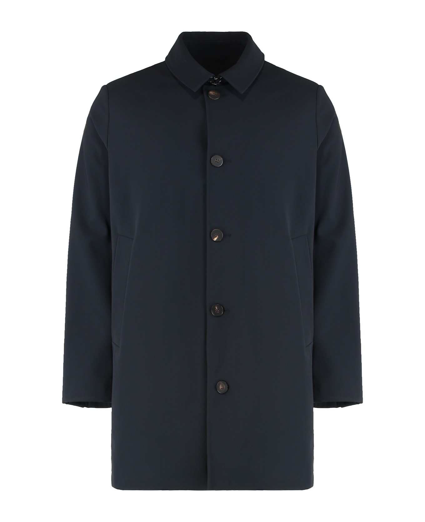 RRD - Roberto Ricci Design Technical Fabric Coat - black