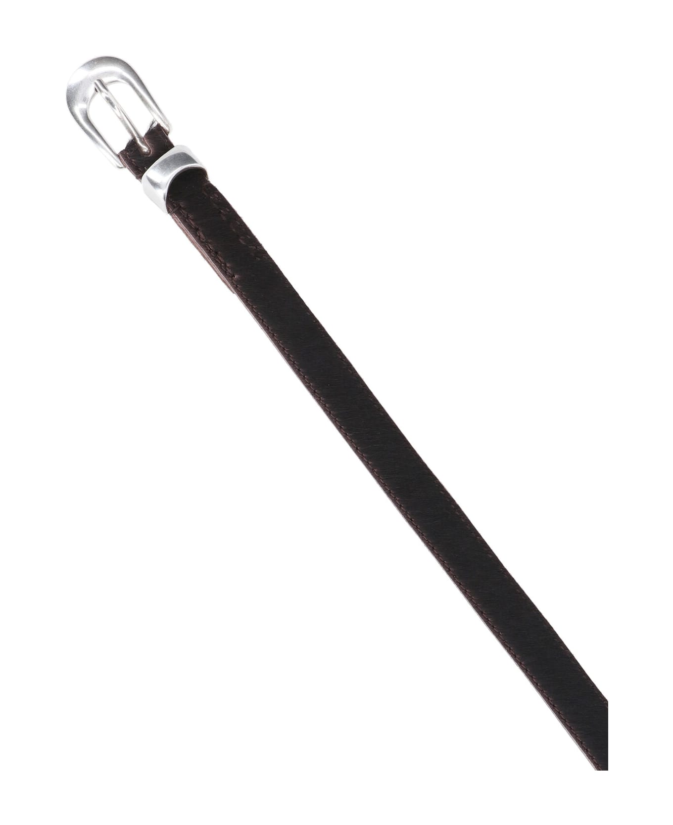 Our Legacy Pony Hair Belt - Brown