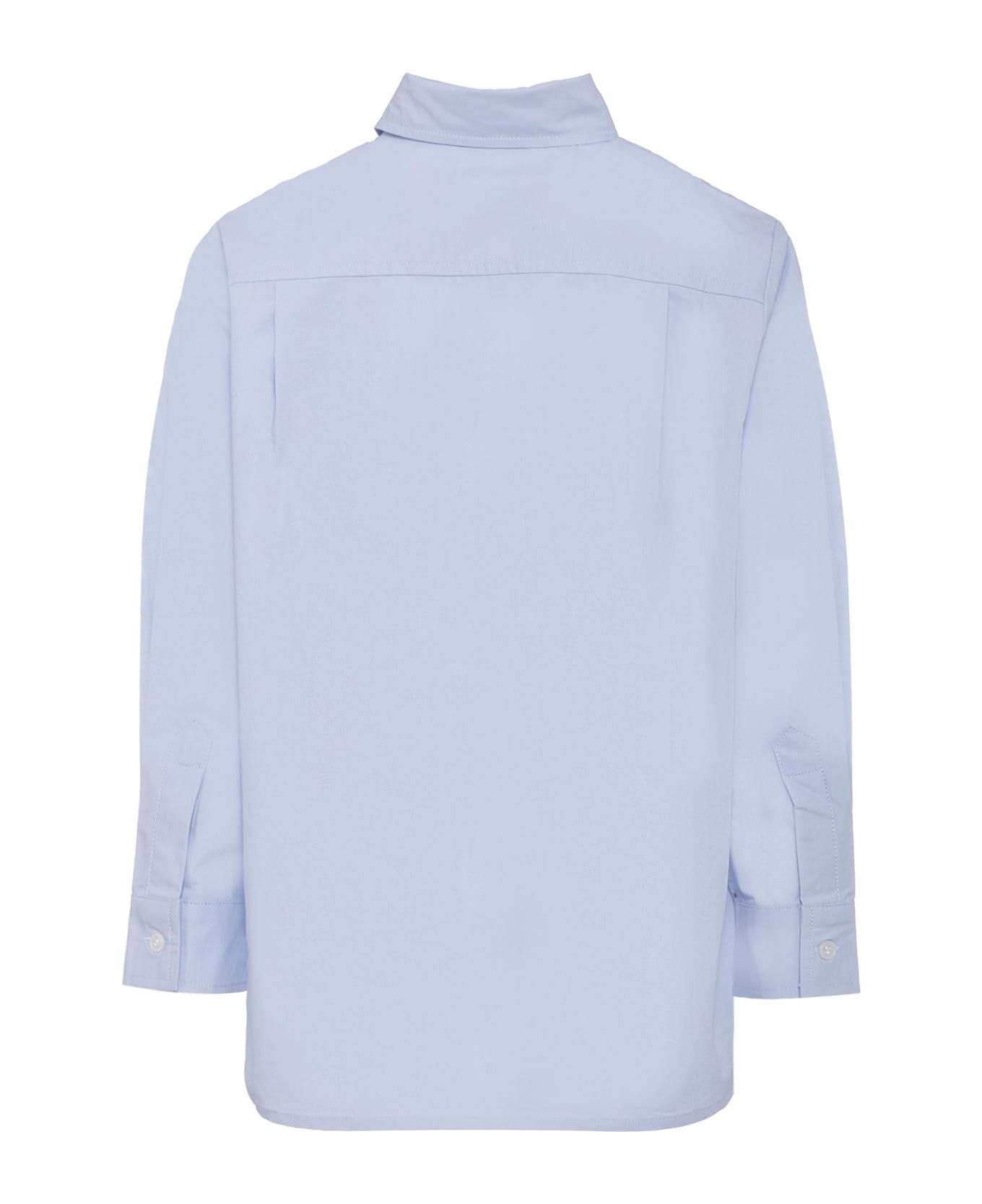 Marni Light Blue Shirt For Boy With Jungle Print - Light Blue