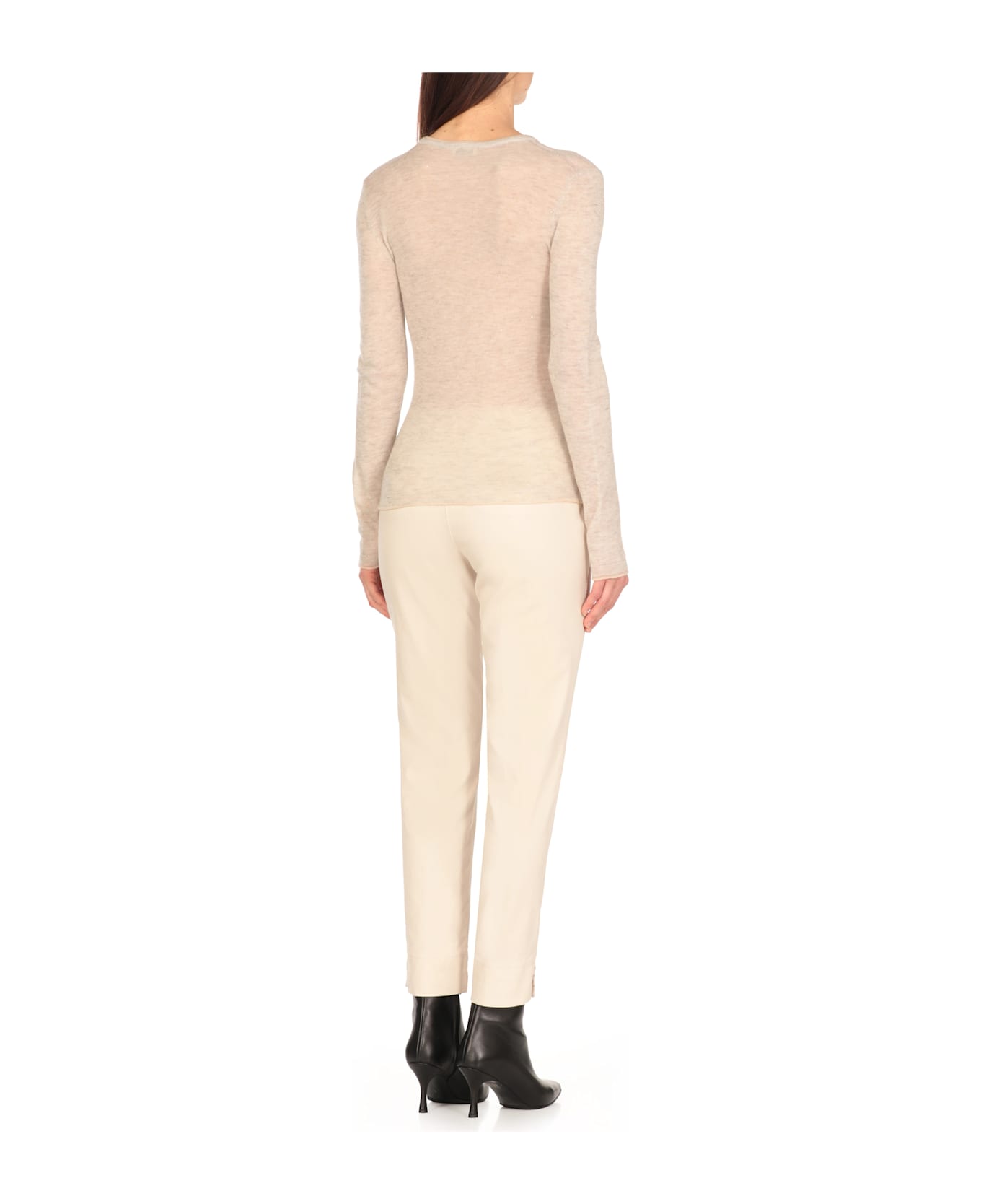 Peserico Wool Sweater - Ivory