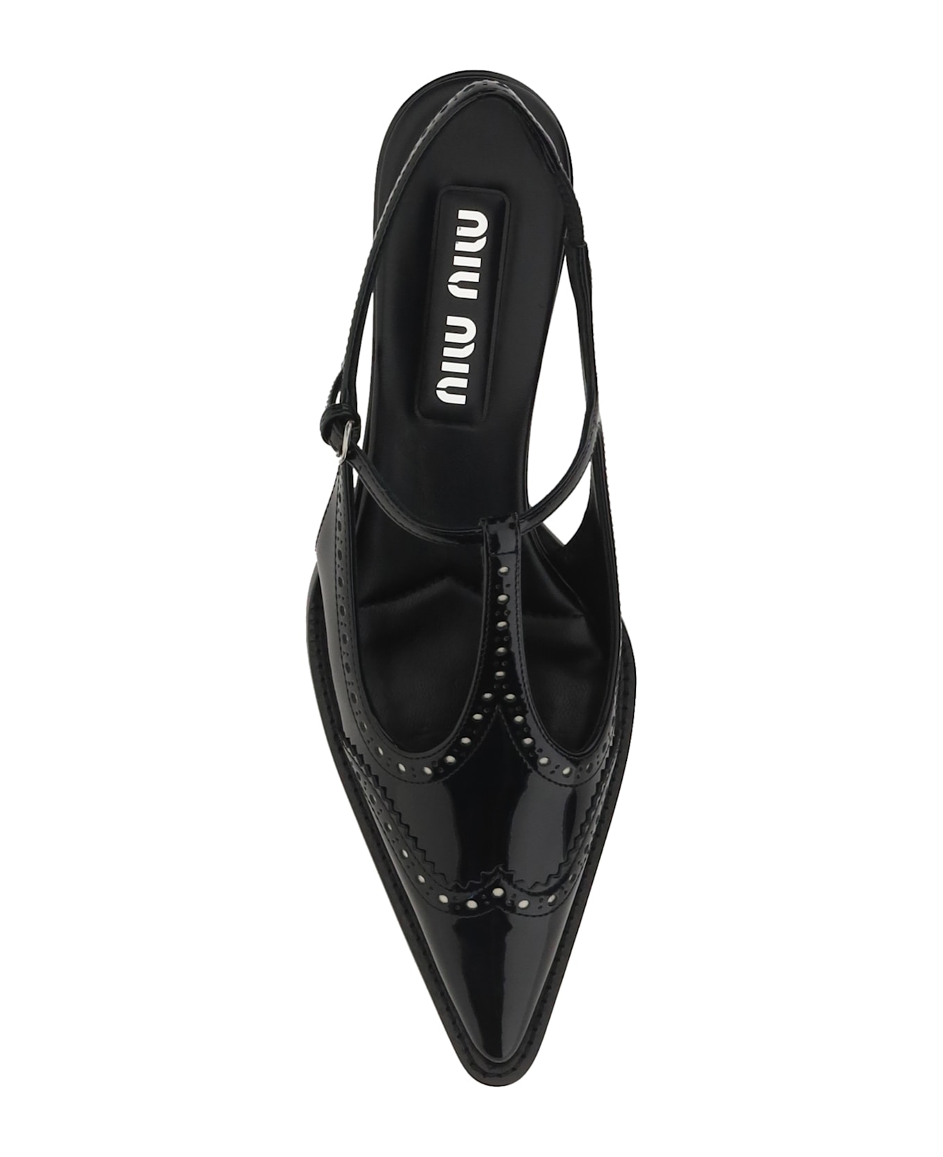 Miu Miu Pumps - Nero+avorio