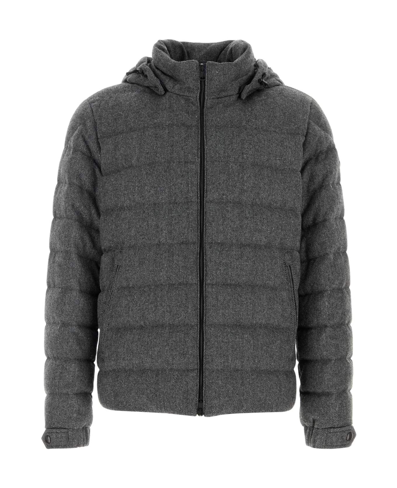 Moncler Embroidered Wool Blend Arneb Down Jacket - F99