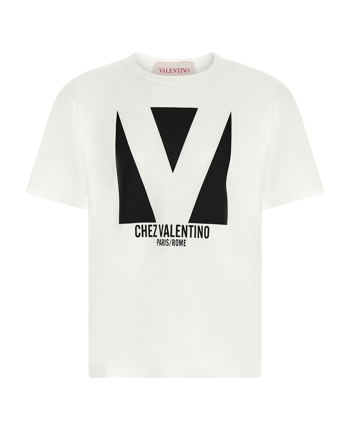 Valentino Garavani 
chez Valentino
 T-shirt - White/Black
