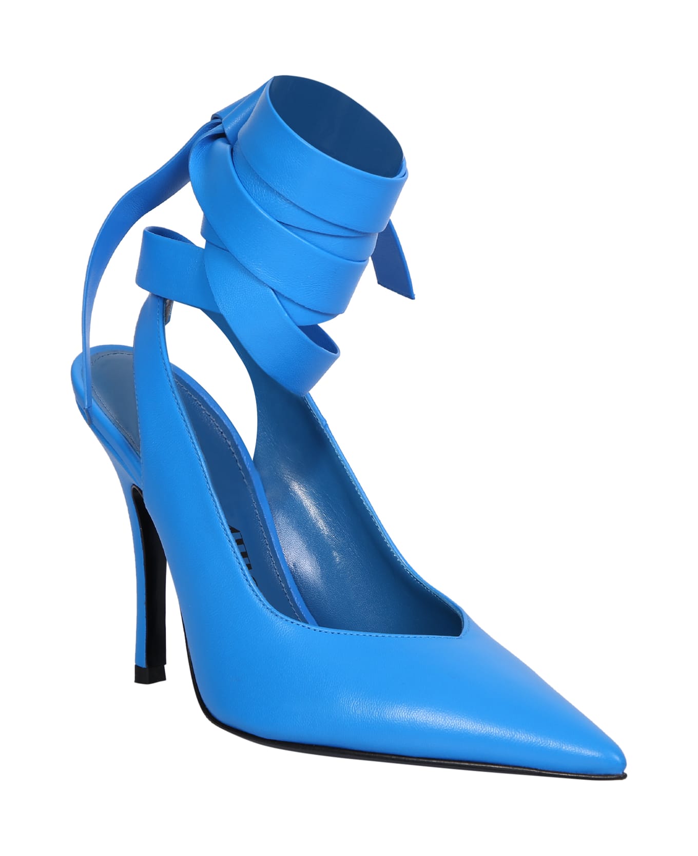 The Attico Slingback Venus Heel Shoes - Blue