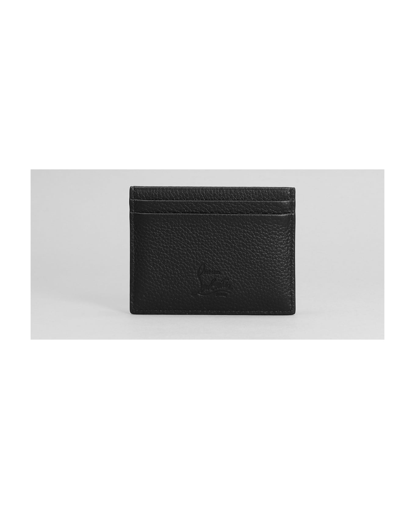 Christian Louboutin W Kios Wallet In Black Leather - black