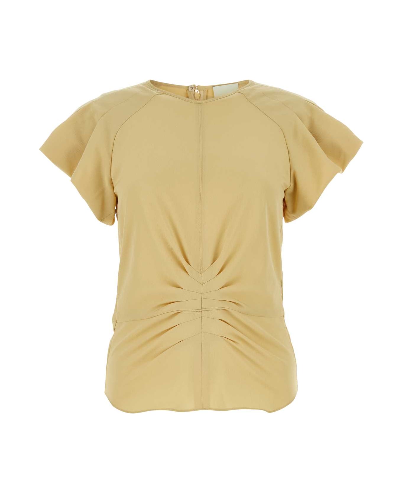 Isabel Marant Biege Polyester Tullya Blouse - SUNLIGHT