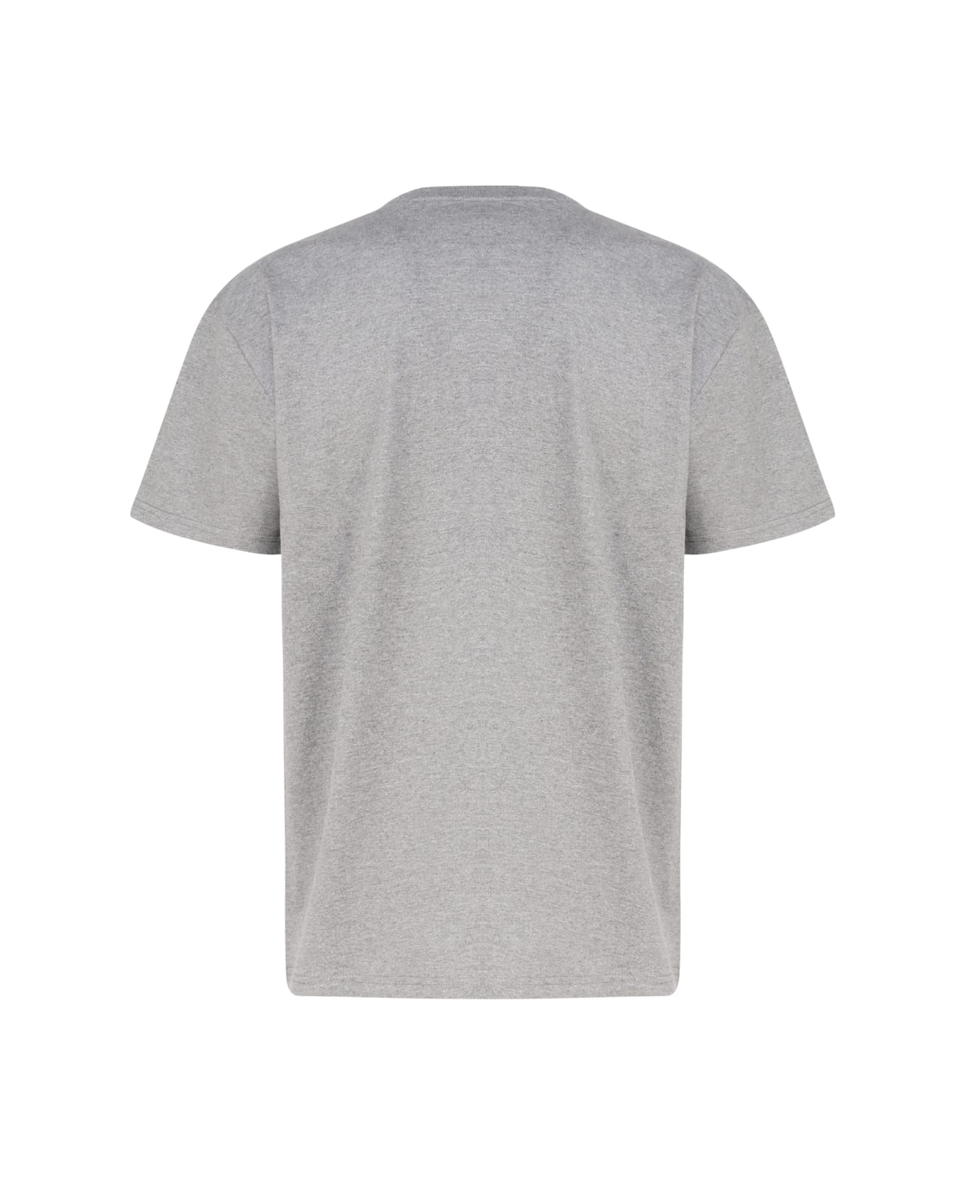 Carhartt T-shirt In Cotton With Logo In Contrasting Colour - Grey