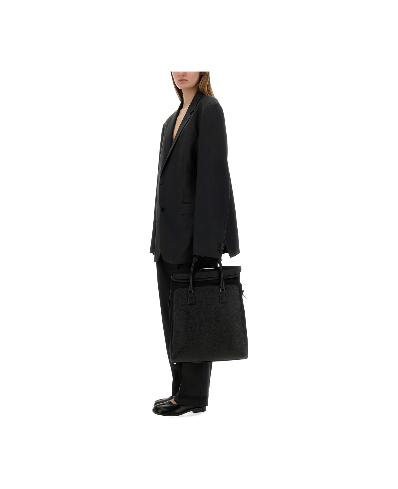 Maison Margiela Wool And Mohair Pants - MIDNIGHTBLUE