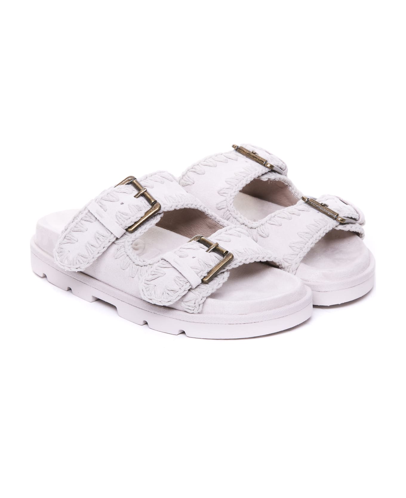 Mou Low Bio Sandals - White