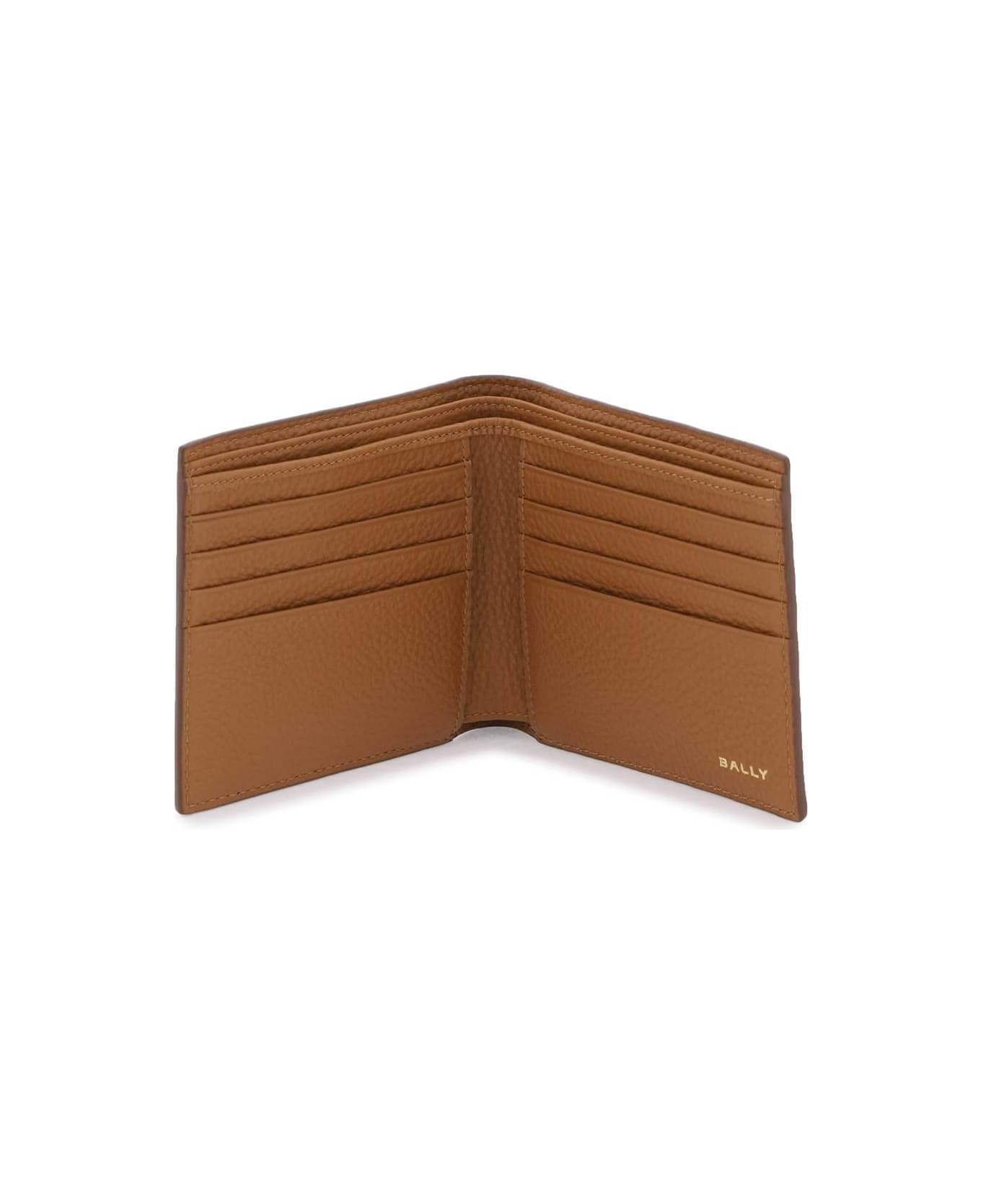 Bally Pennant Bi-fold Wallet - MULTIDESERTO ORO (Brown)