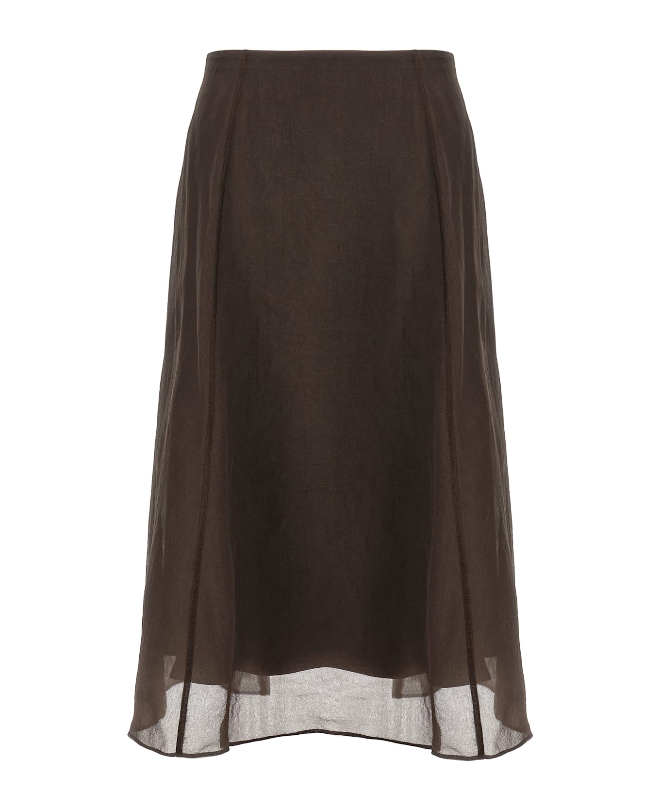Brunello Cucinelli 
circle
 Skirt - Brown スカート