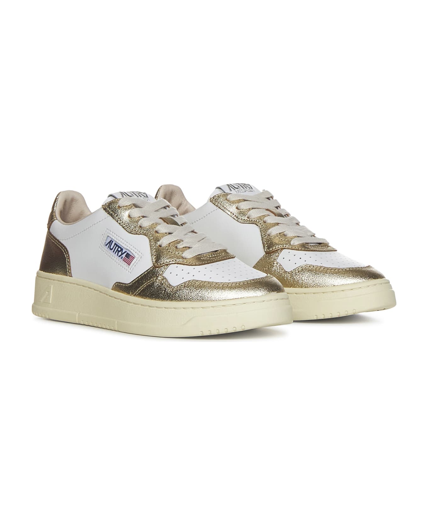 Autry Medalist Low Sneakers - White Platinum