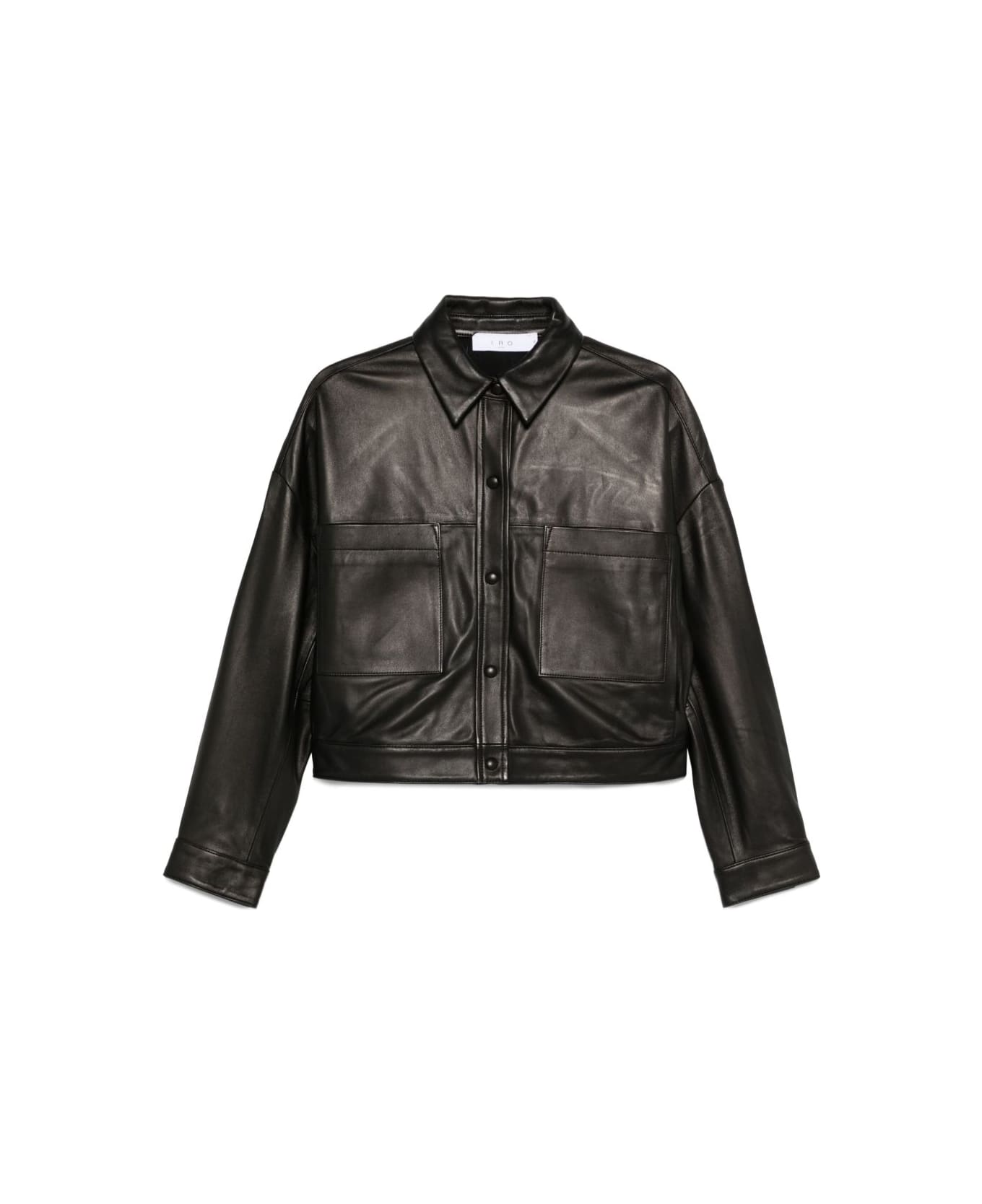 IRO Sasha Leather Jacket - Black