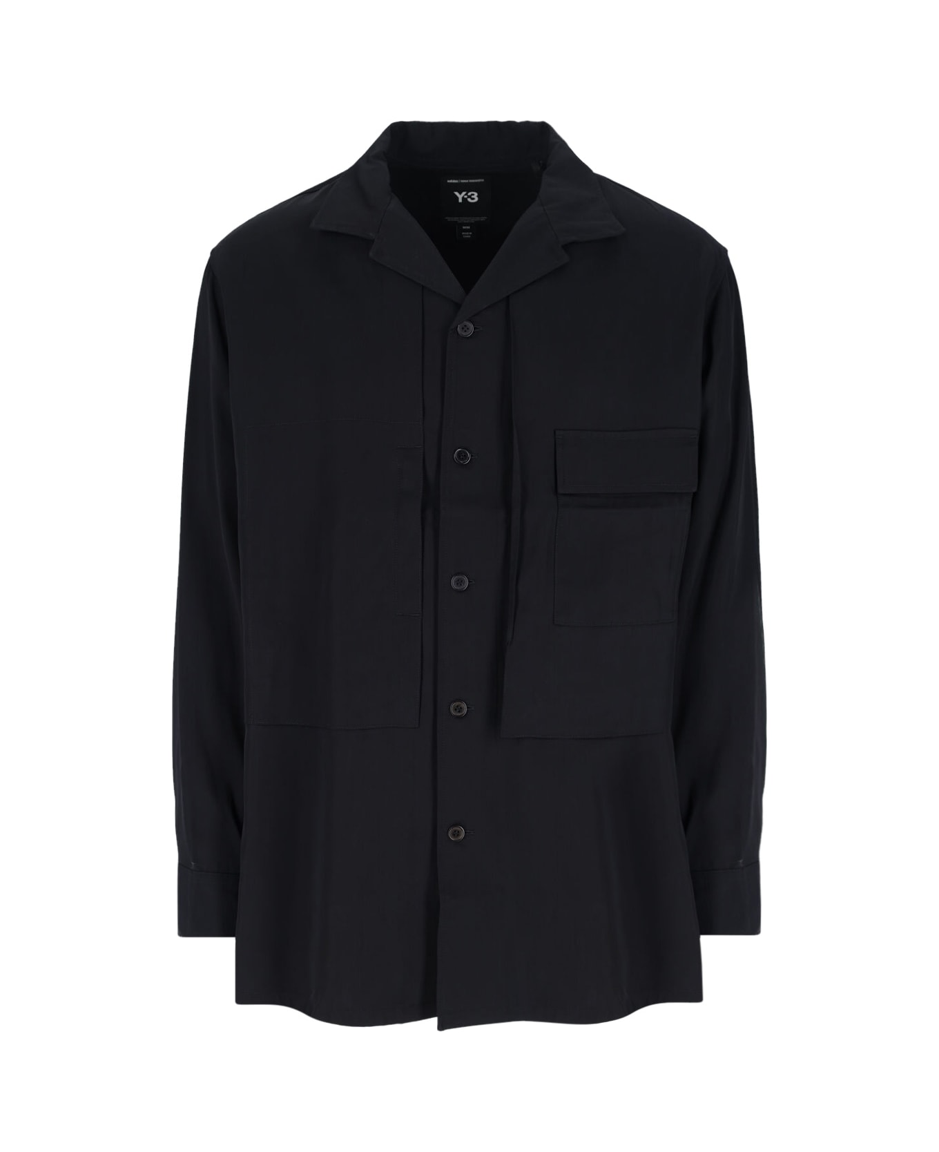 Y-3 Logo Shirt - black