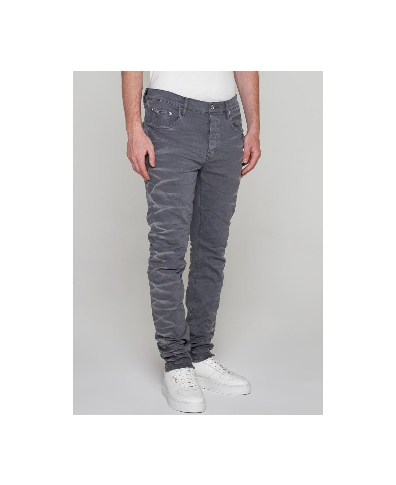 Purple Brand Skinny Jeans - GREY