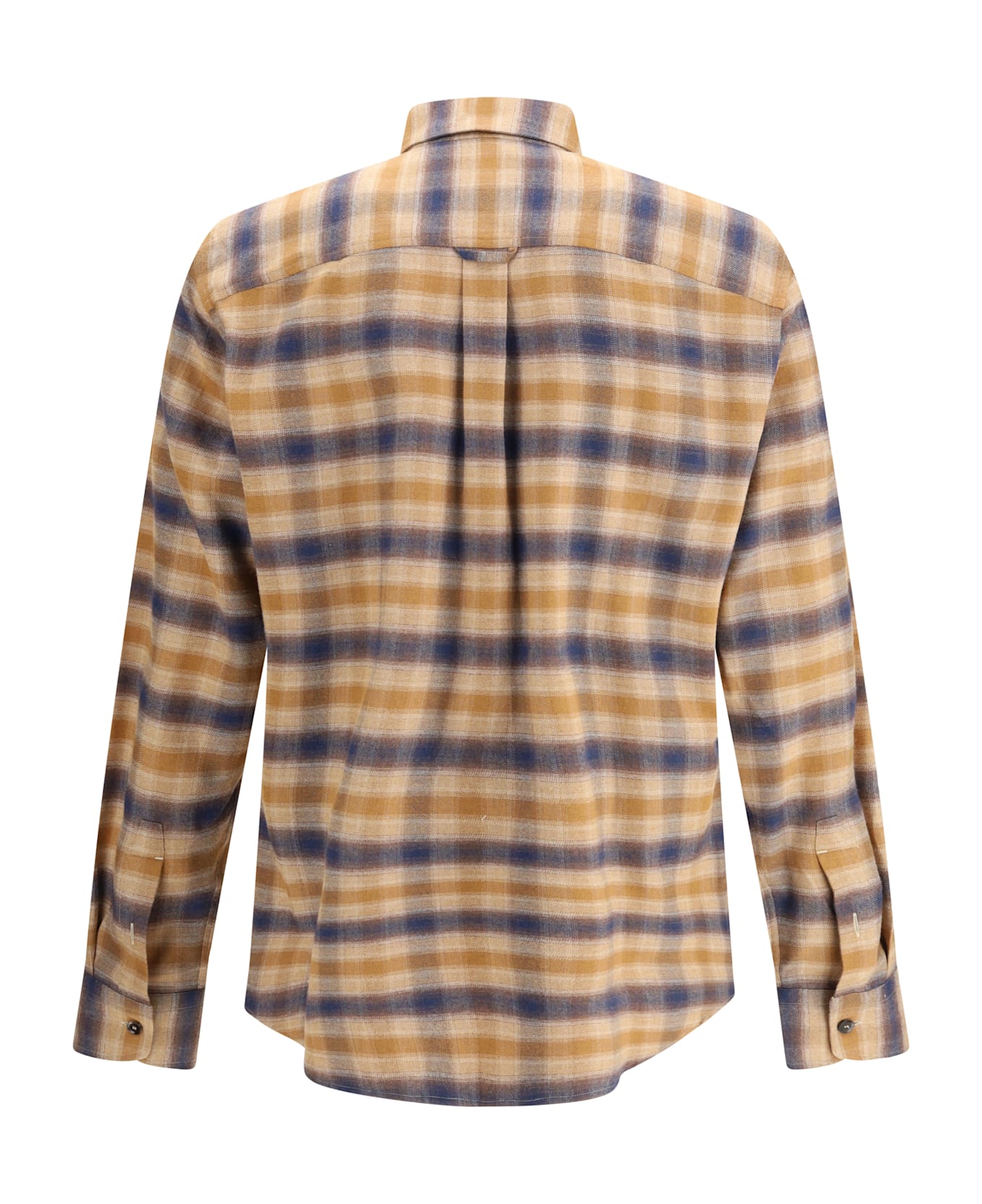 Brioni Checked Cotton Shirt