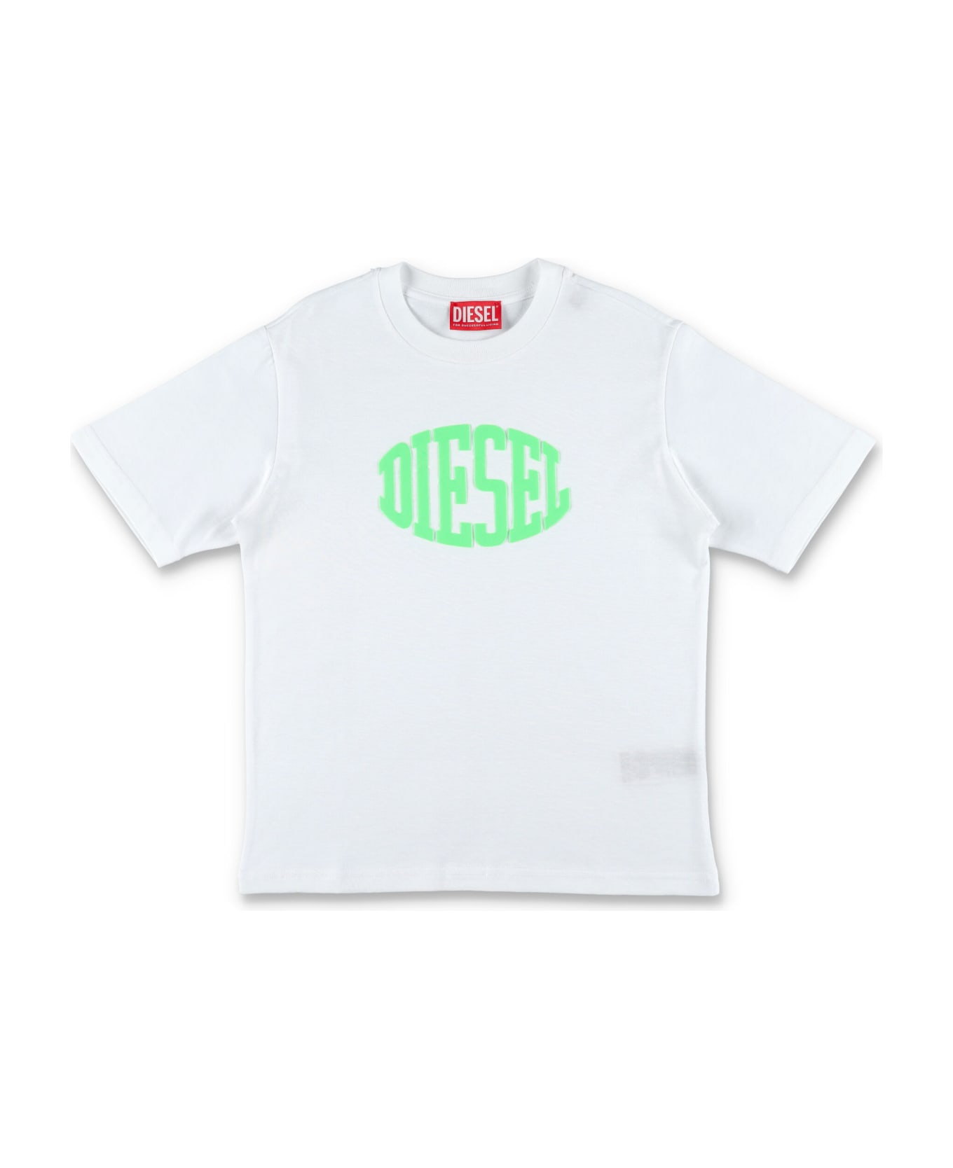 Diesel Logo T-shirt - WHITE Tシャツ＆ポロシャツ