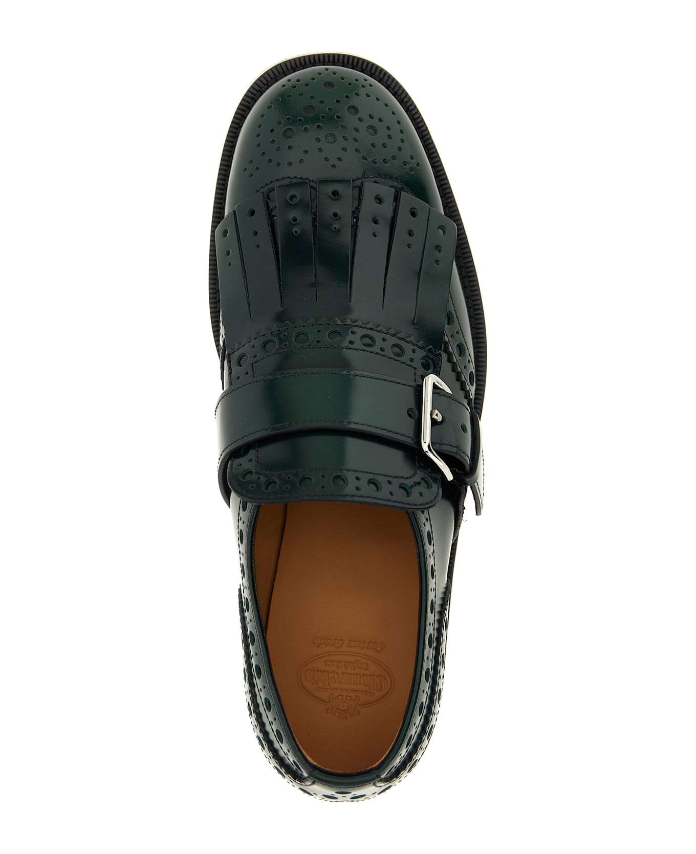 Church
s 
phillis
 Lace Up Shoes - Green