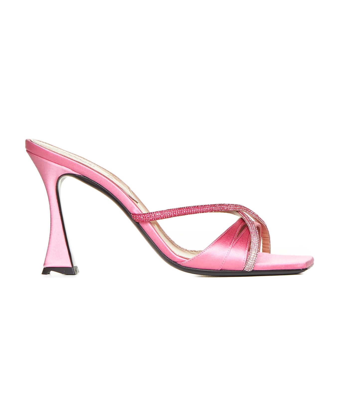 D'Accori Sandals - Powder pink crystal