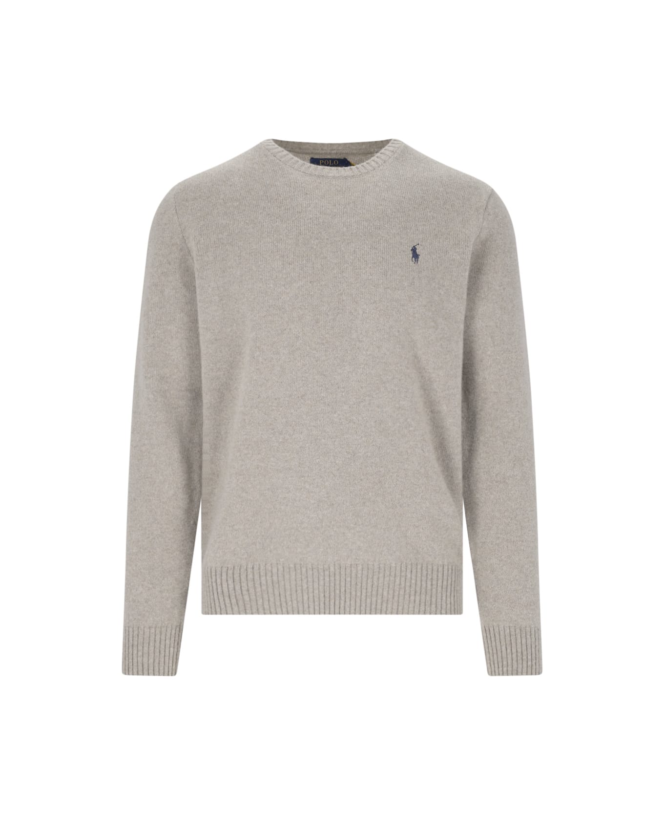 Polo Ralph Lauren Logo Embroidery Sweater - Beige ニットウェア