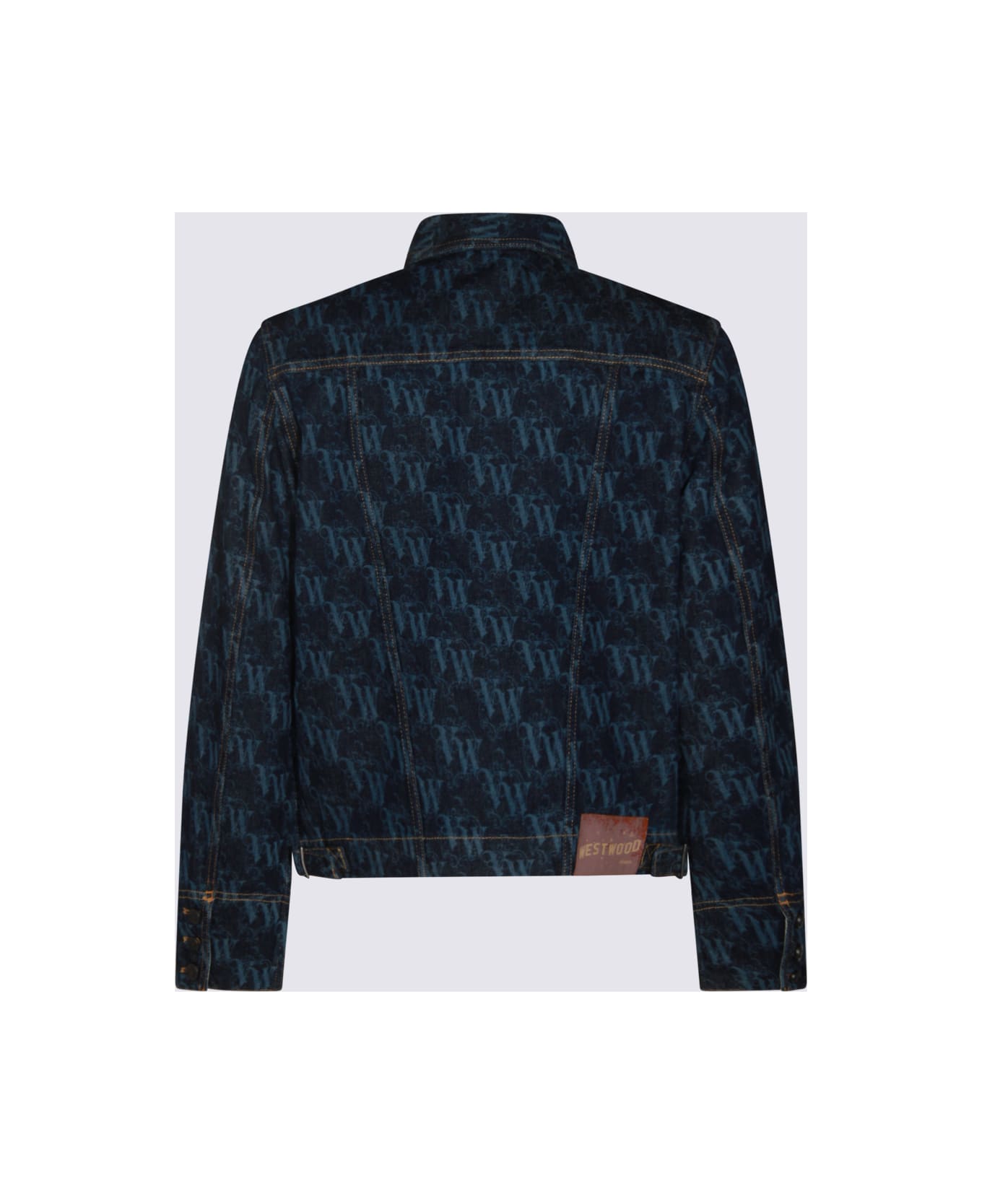 Vivienne Westwood Blue Denim Cotton Jacket - VW FRAME