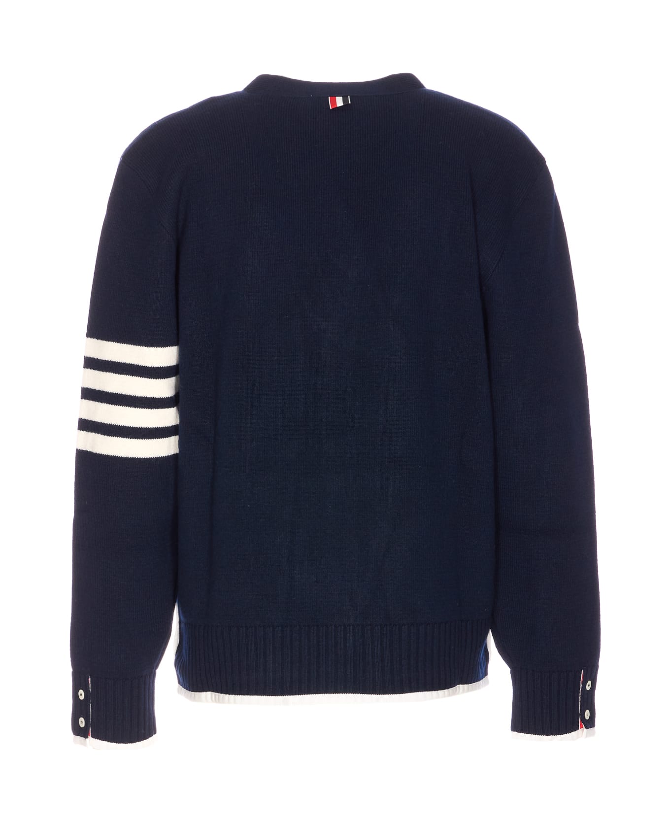 Thom Browne 4bar Cardigan - Blue