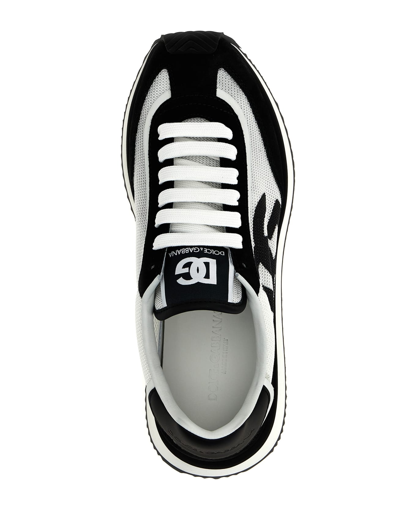 Dolce & Gabbana 'dg Cushion' Sneakers - White/Black