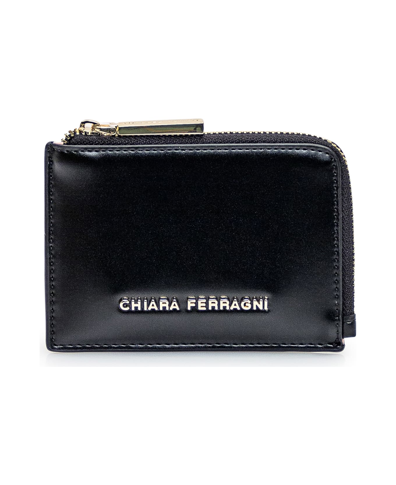 Chiara Ferragni Mini Envelope Wallet - BLACK