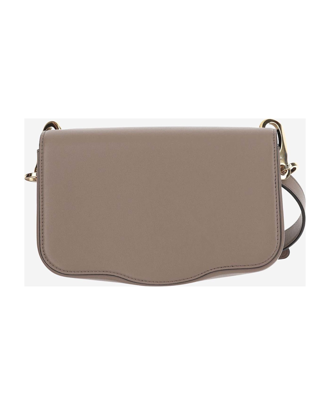 Valentino Garavani Vlogo Signature Messenger Bag - Beige