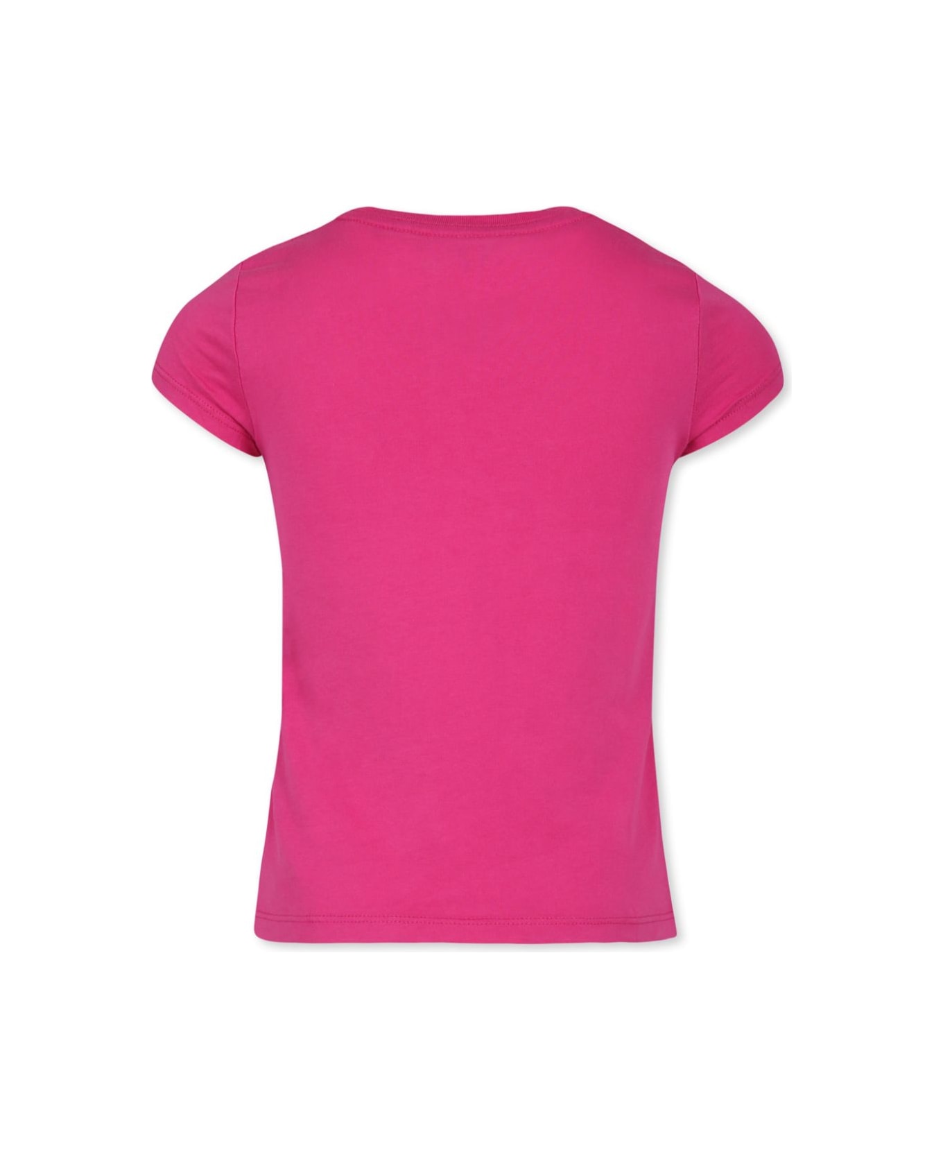 Ralph Lauren Fuchsia Girl T-shirt - Pink