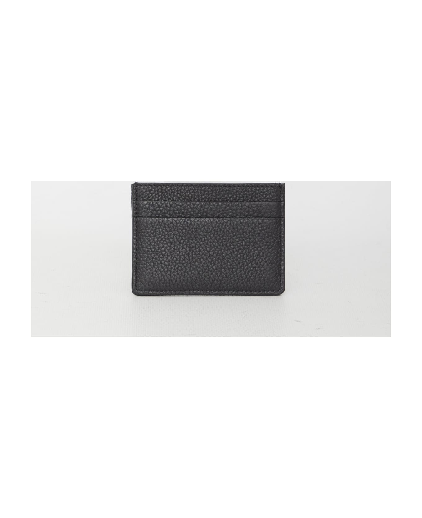 Valentino Garavani Leather Card Holder - BLACK 財布